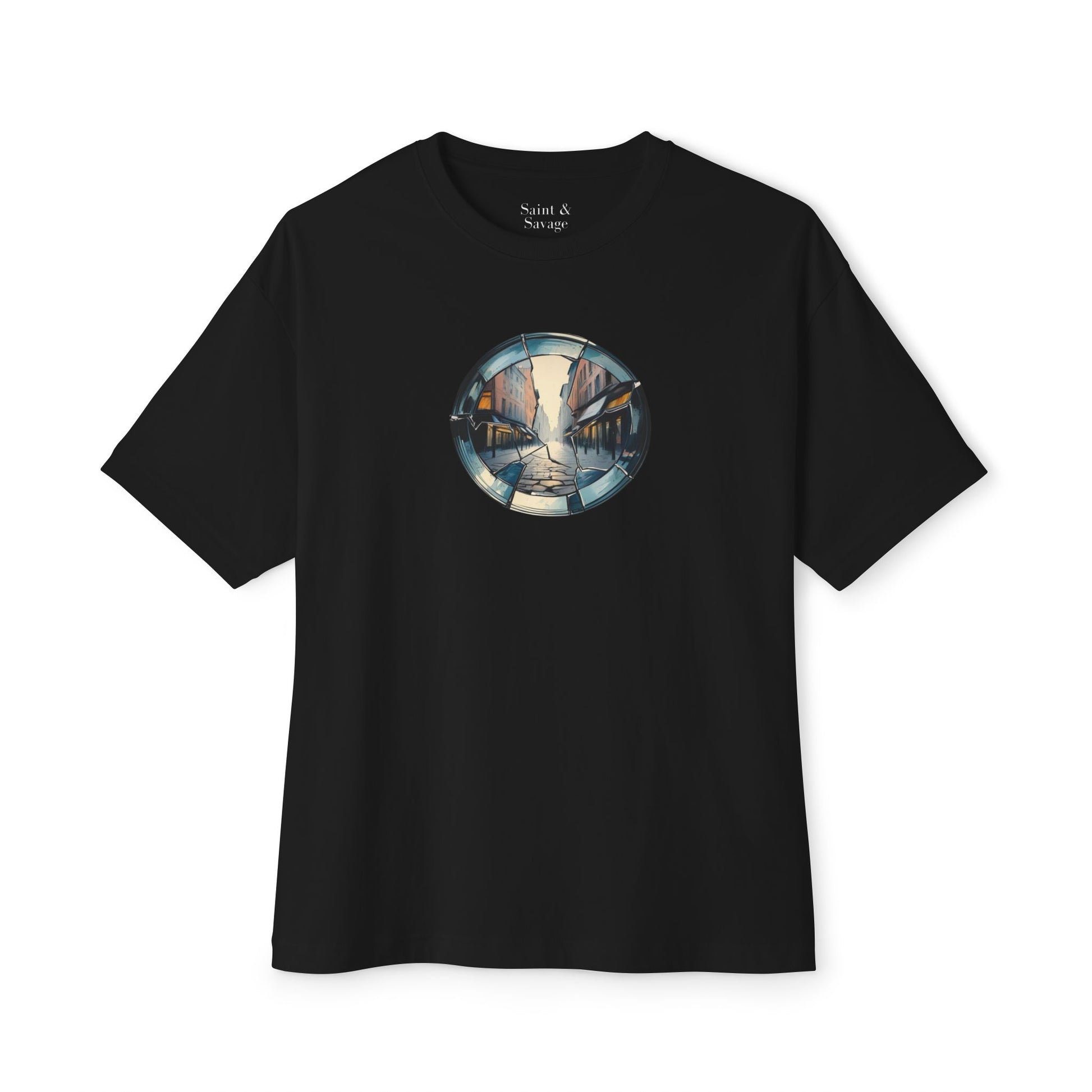 Shattered Street Oversized Tee