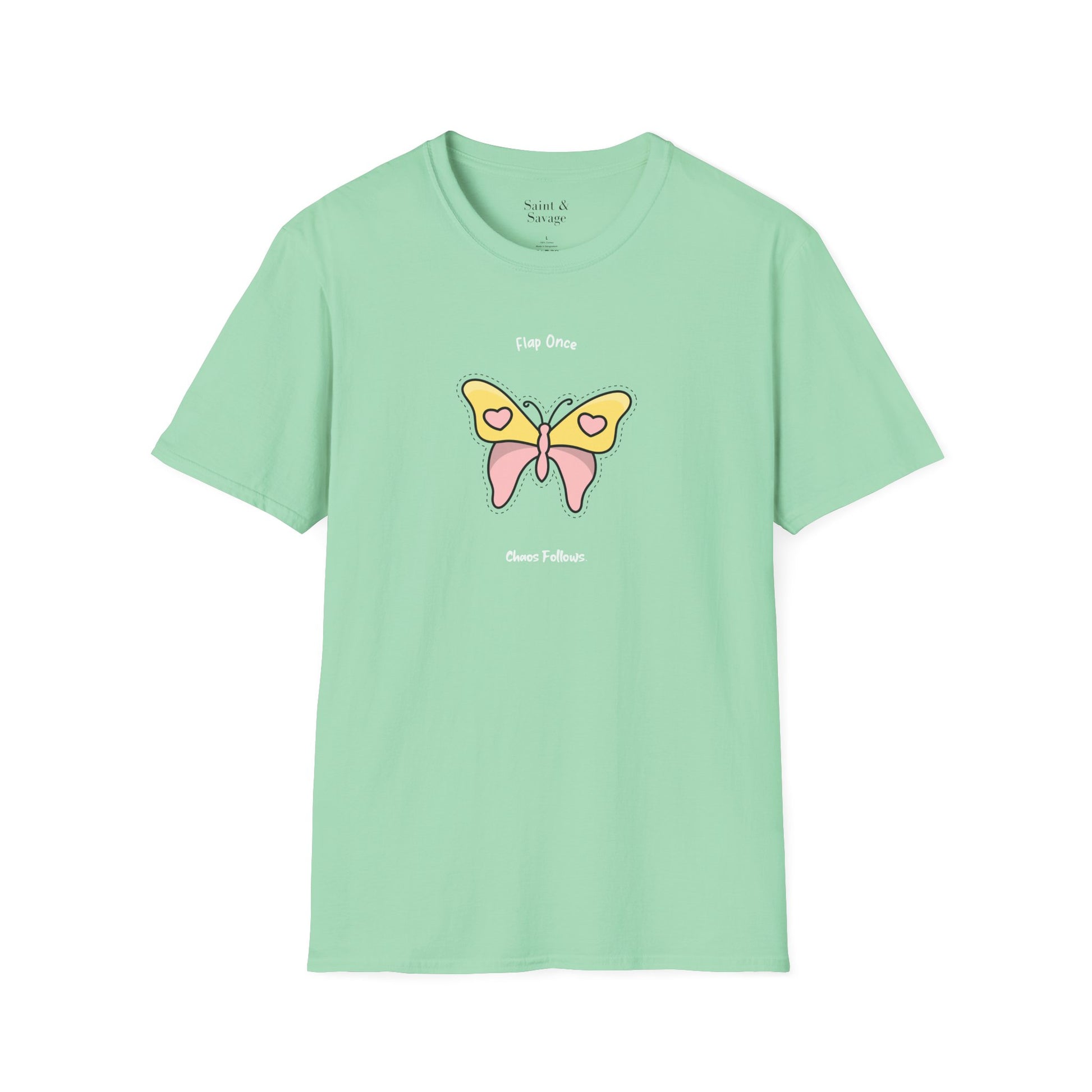 Pastel Butterfly Tee