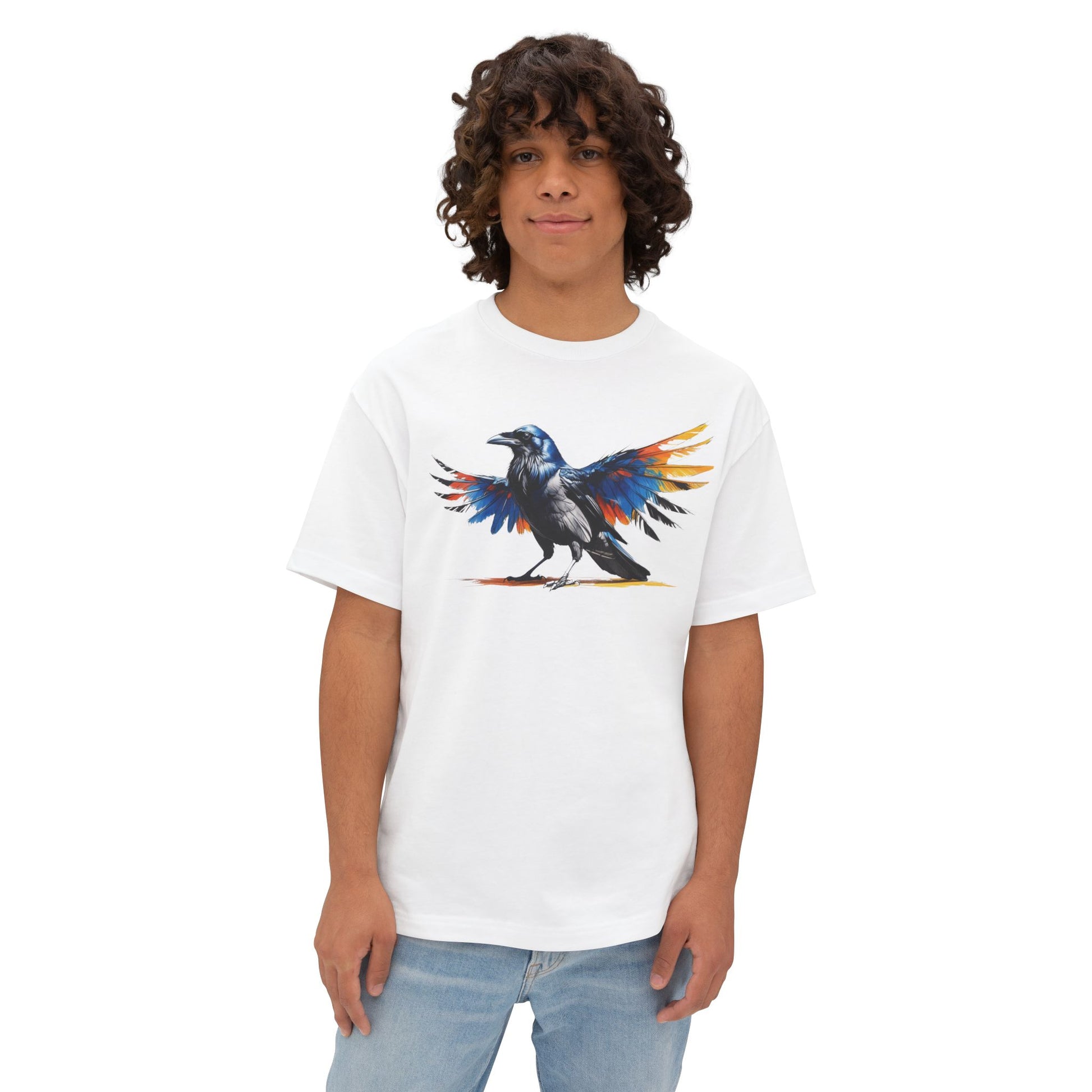 Painted Wings Oversized Tee
