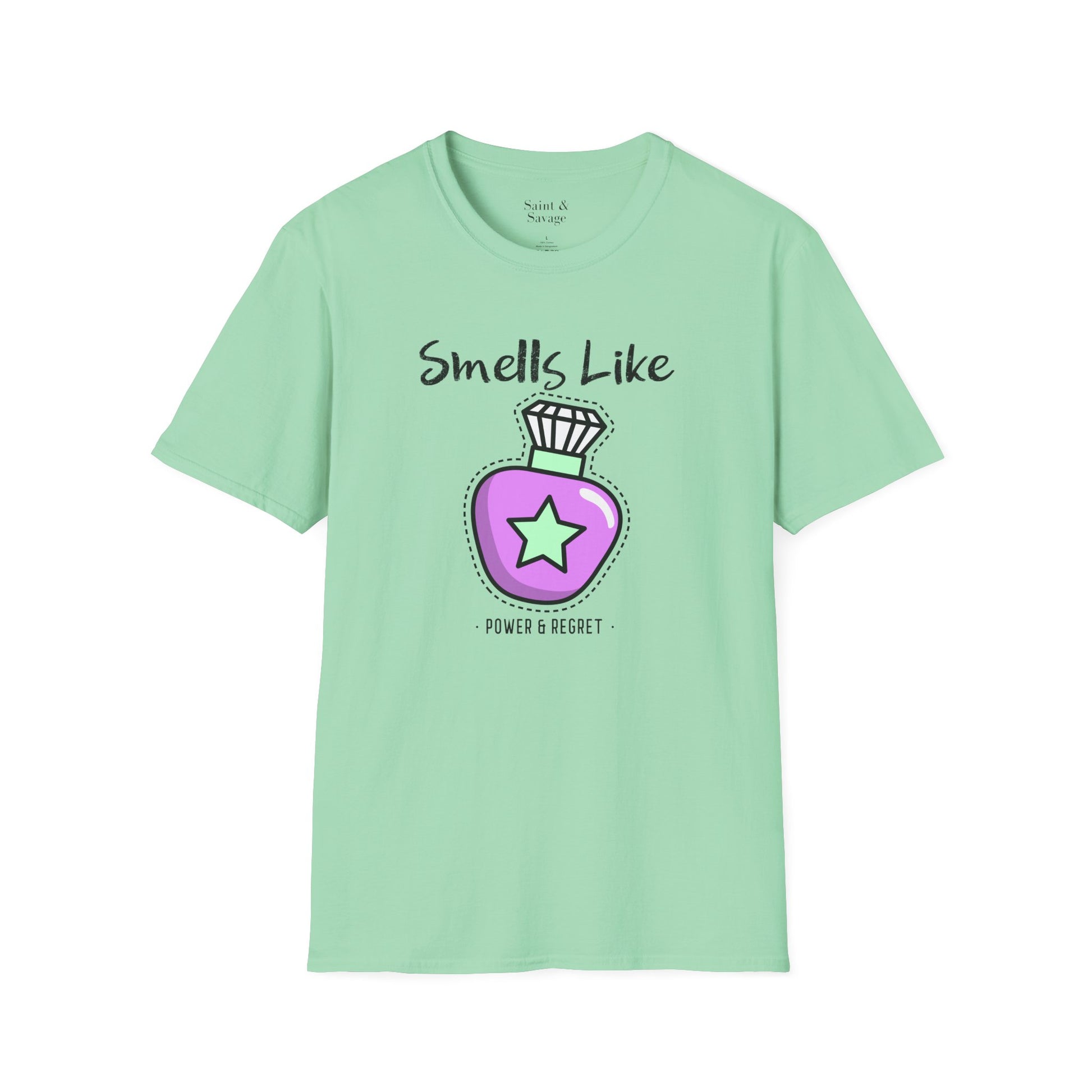 Pastel Smells Like Power and Regret Tee