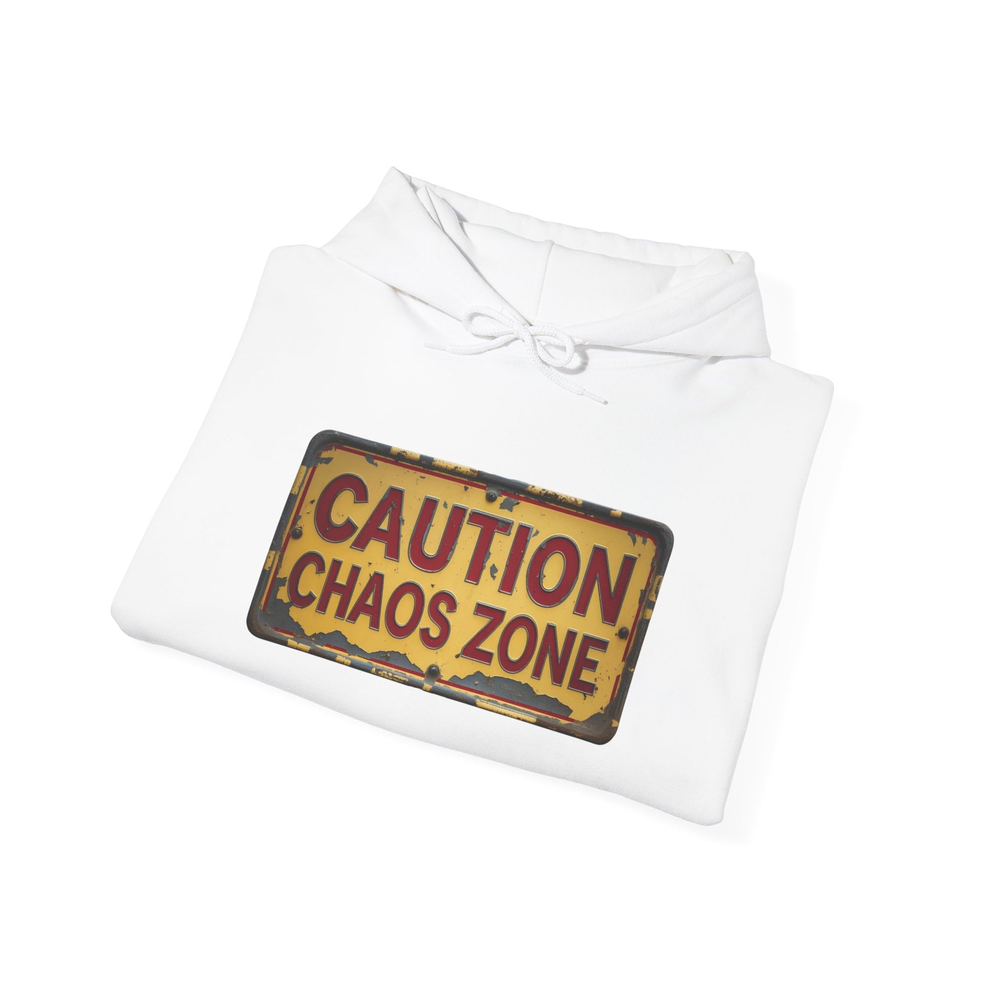 Caution Chaos Zone Hoodie