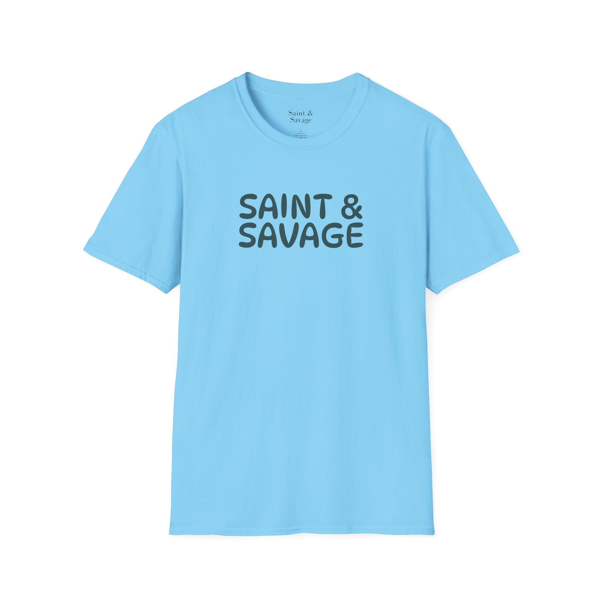 Pastel Saint & Savage Tee