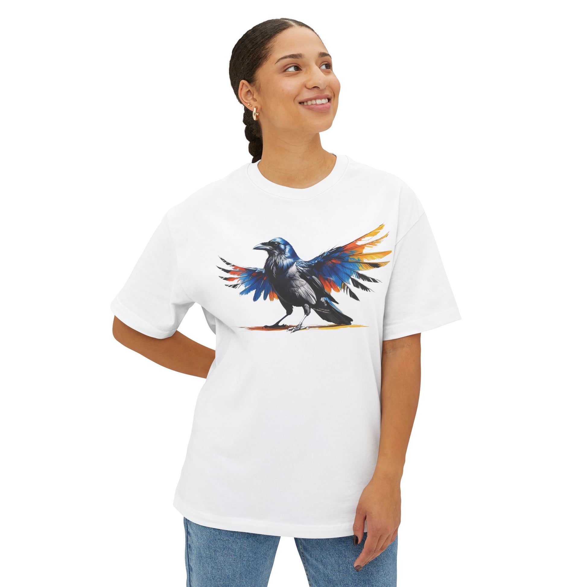 Painted Wings Oversized Tee