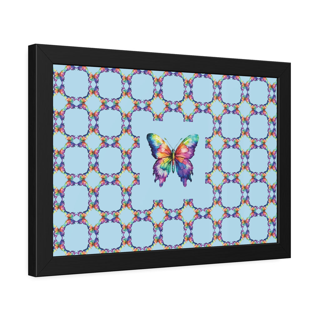 Colorful Butterfly Framed Paper Poster