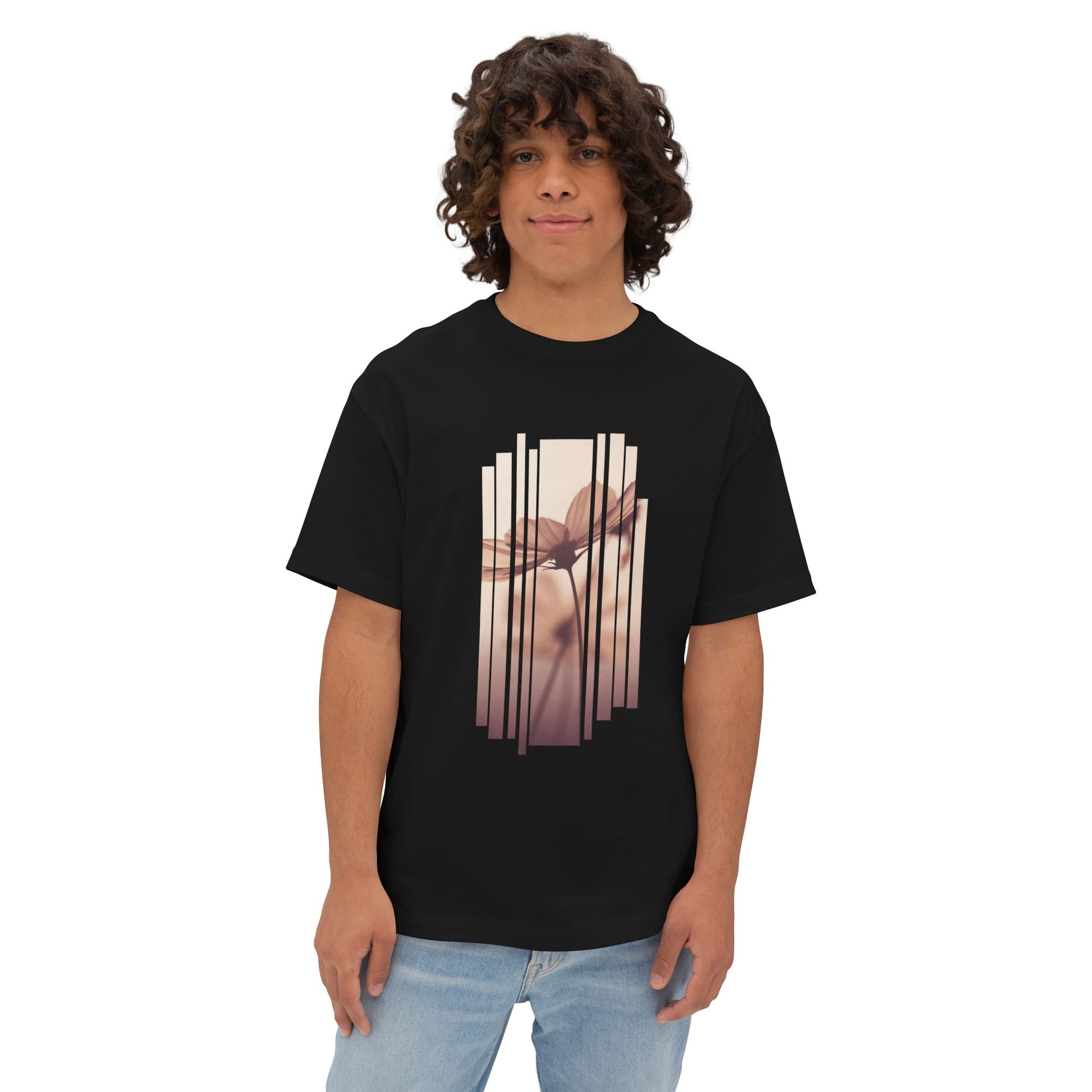 Morning Flower Oversized Tee