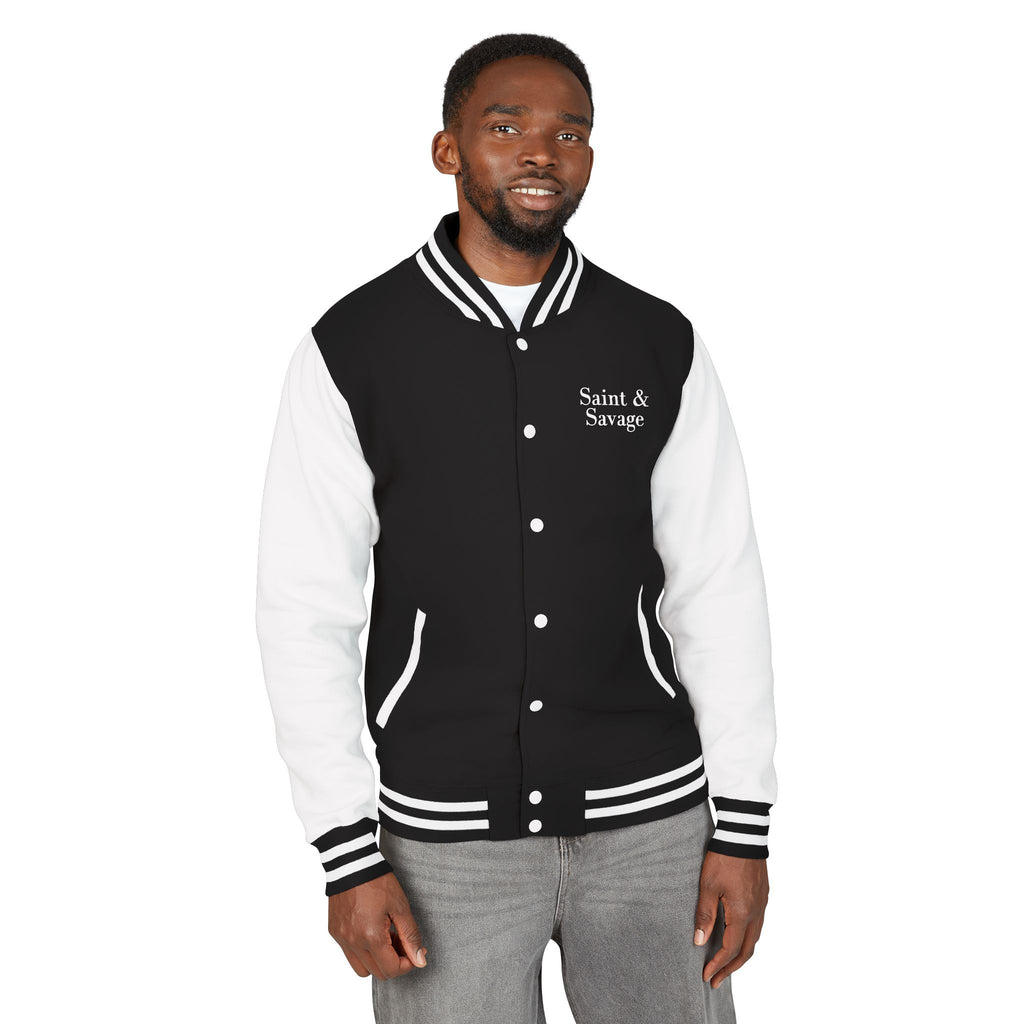 Don't beg, boss up. Letterman Jacket