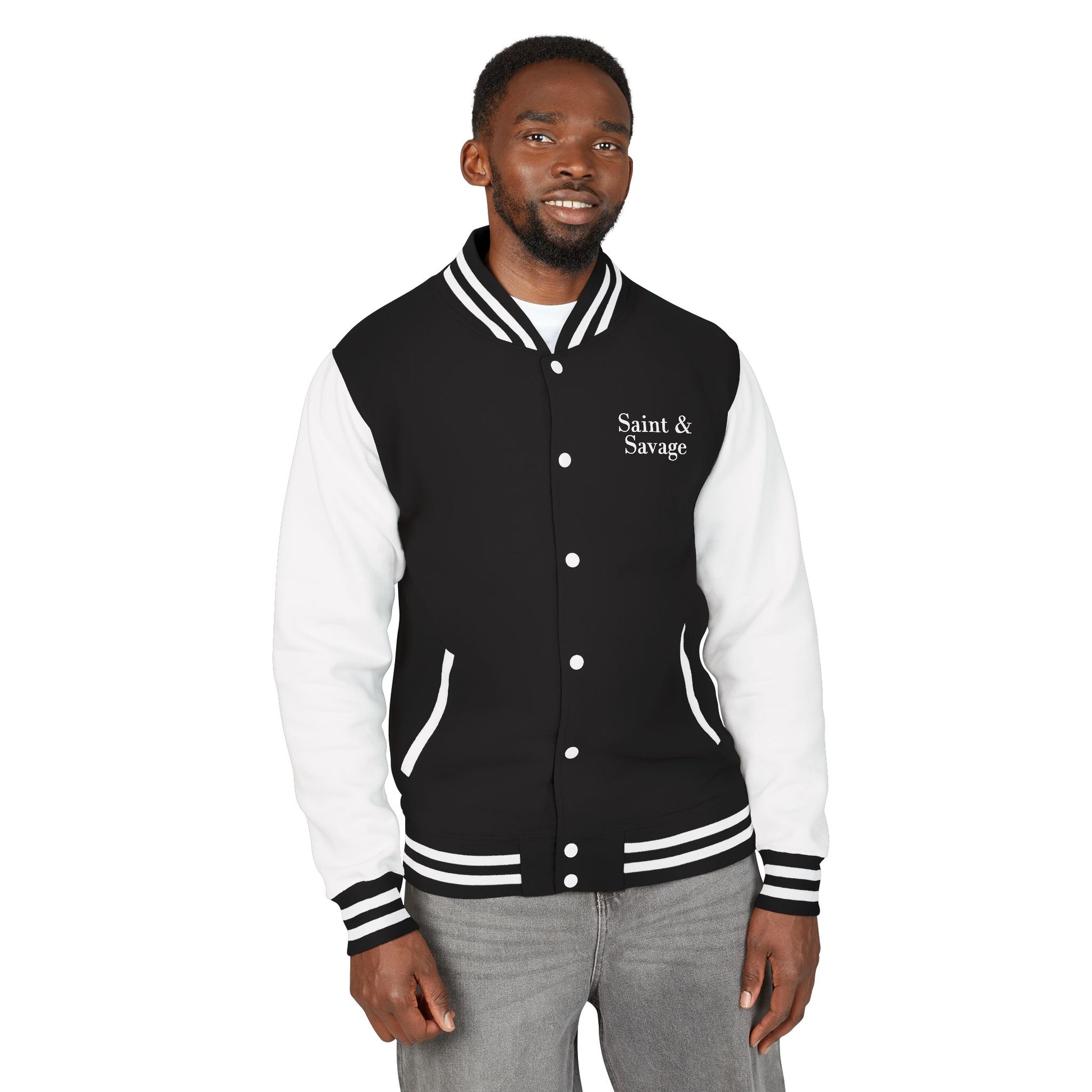 Don't beg, boss up. Letterman Jacket