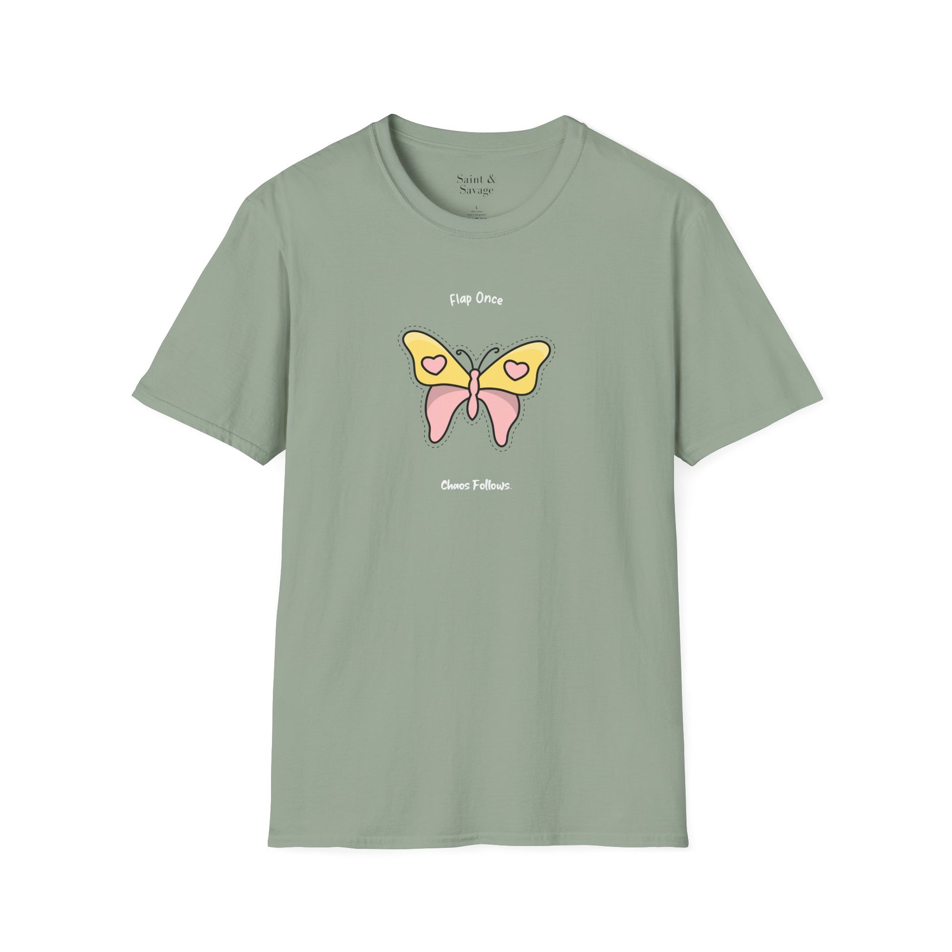 Pastel Butterfly Tee