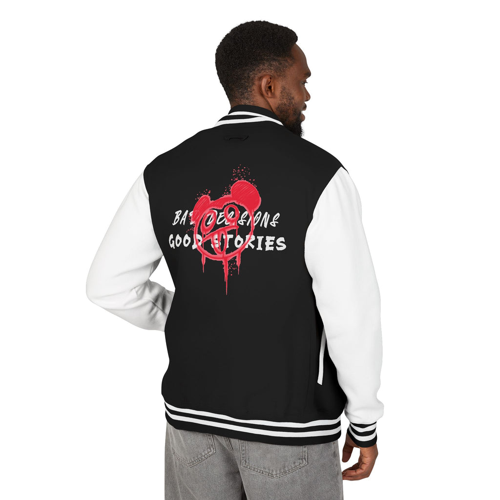 Bad Decisions, Good Stories Letterman Jacket