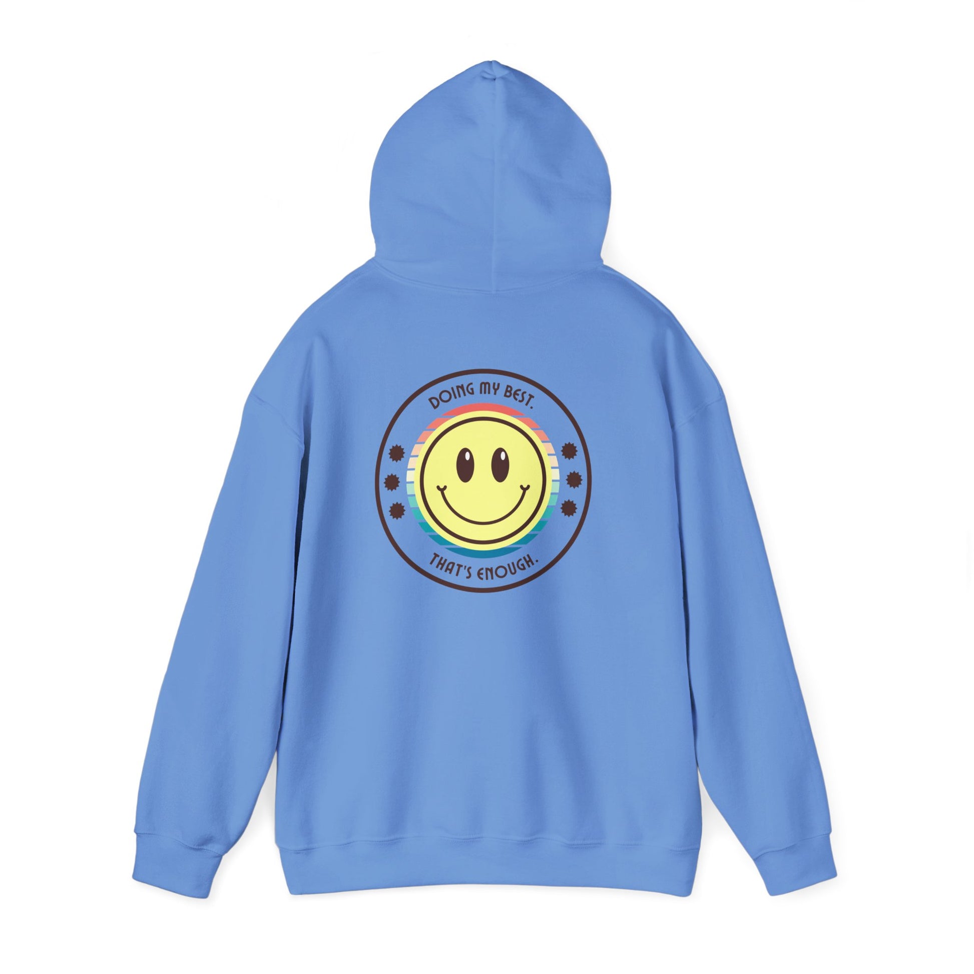 Pastel Smiley "Doing My Best" Hoodie