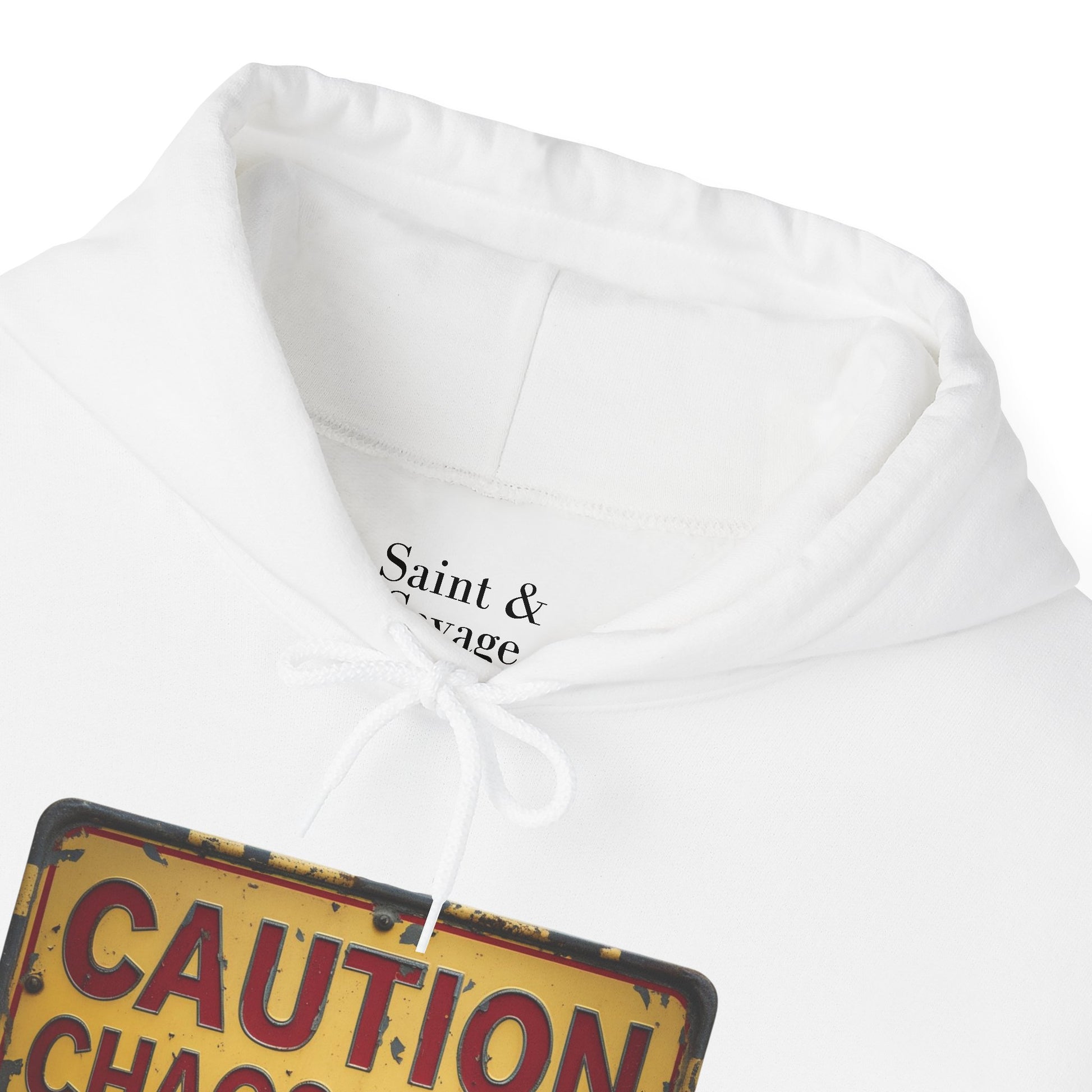 Caution Chaos Zone Hoodie