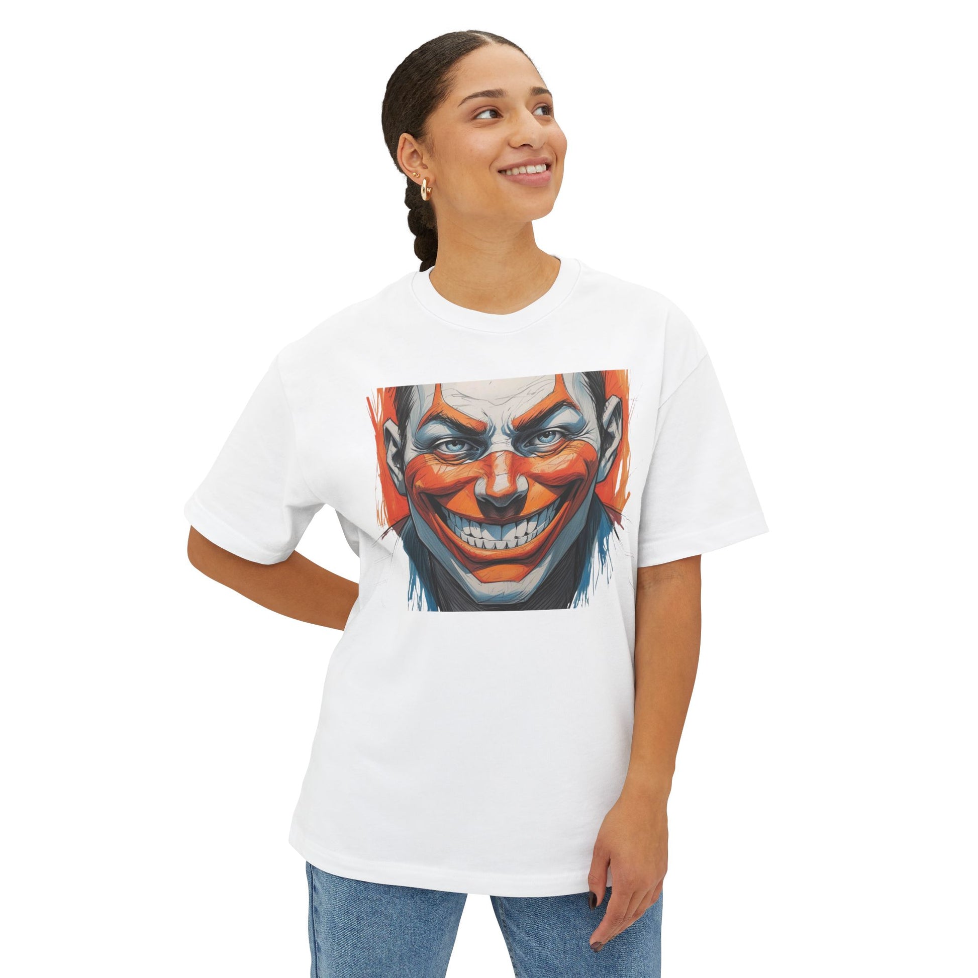 Manic Smile Oversized Tee