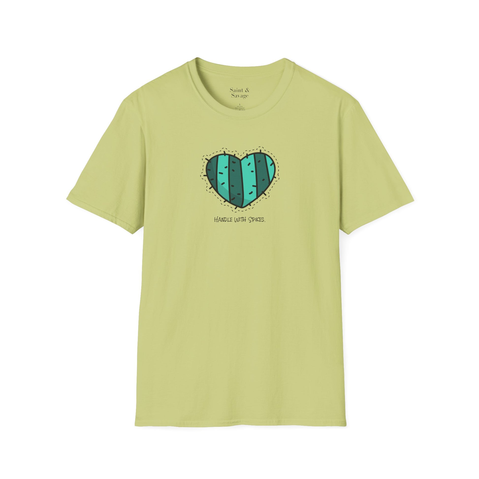 Pastel Cactus Heart Tee