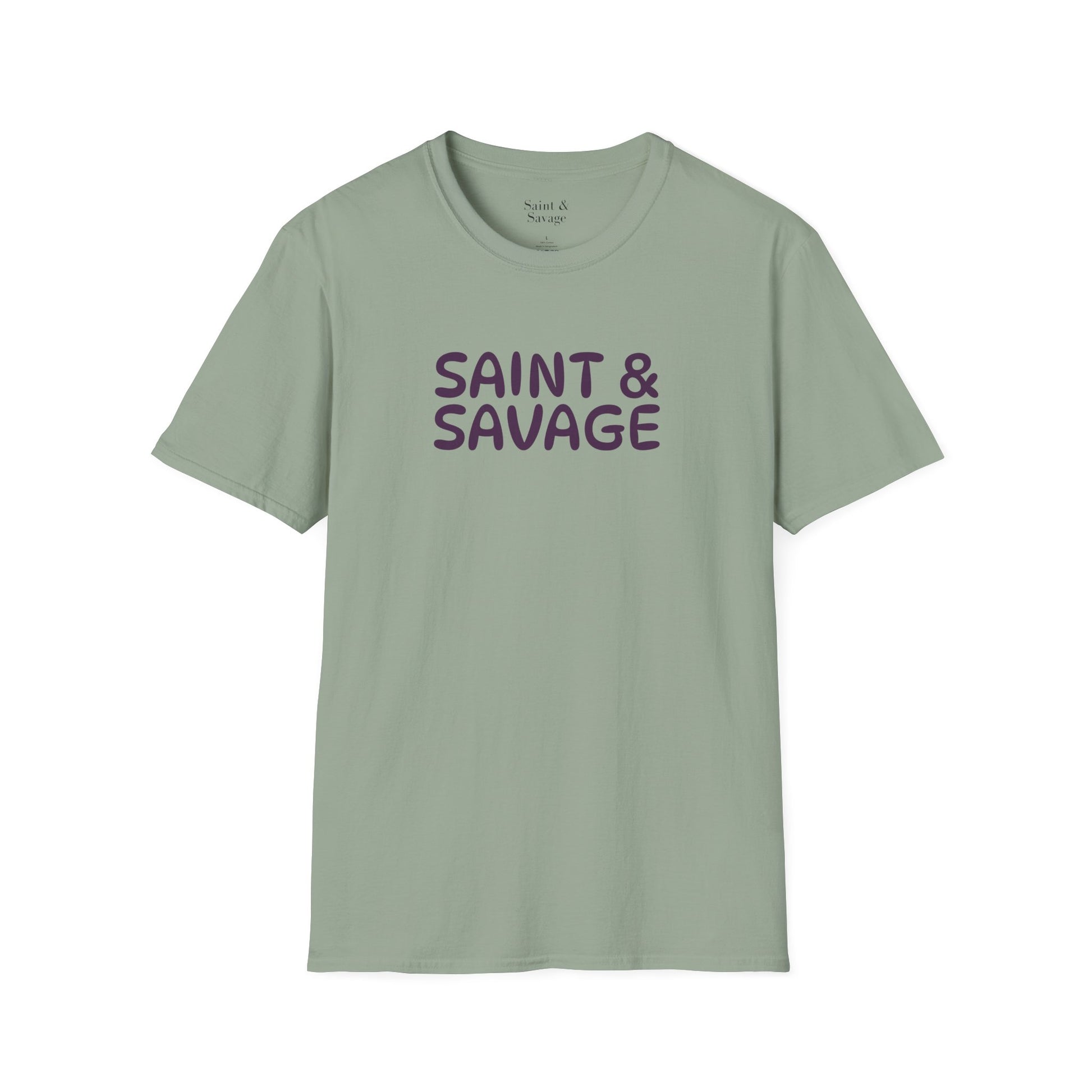 Pastel Saint & Savage Tee
