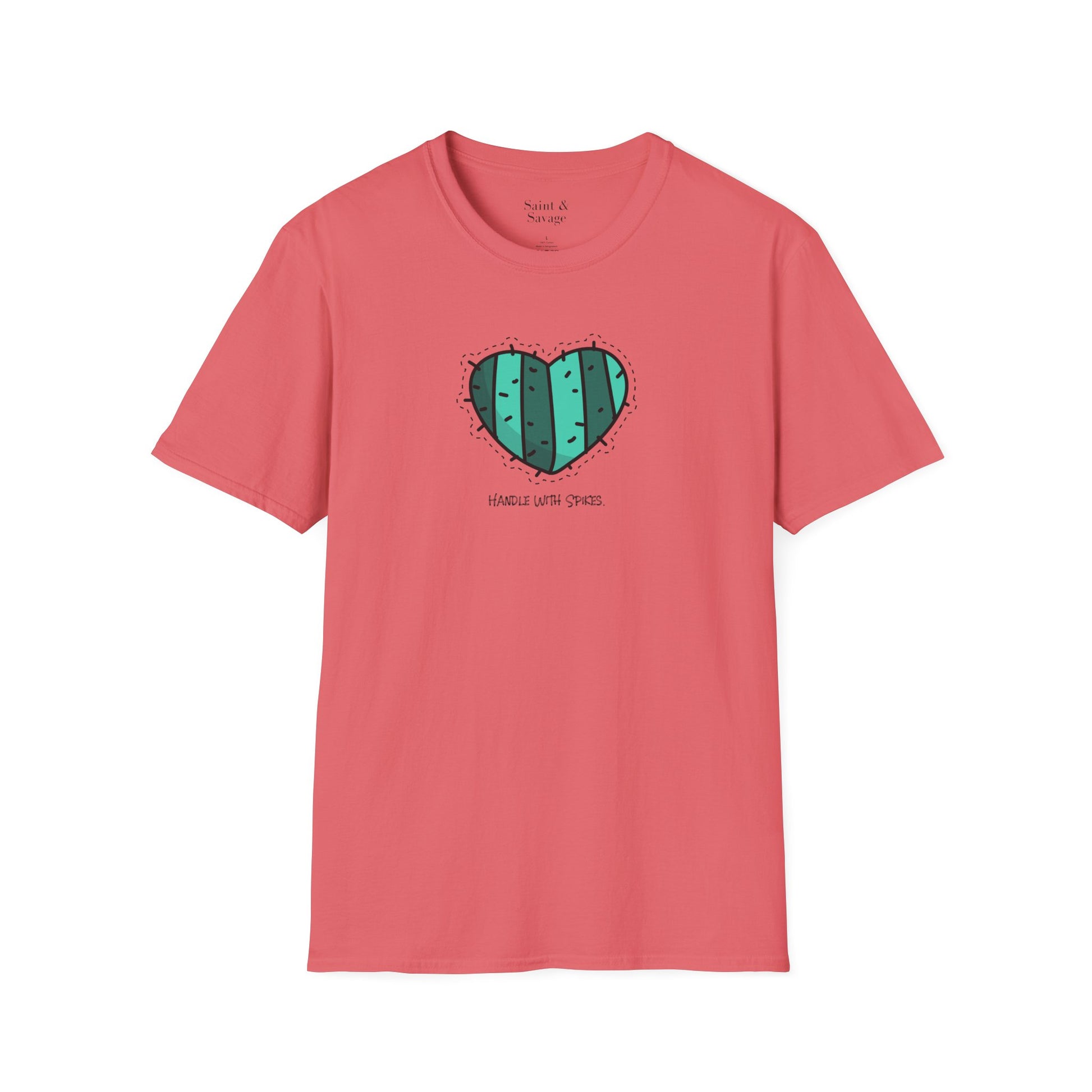 Pastel Cactus Heart Tee