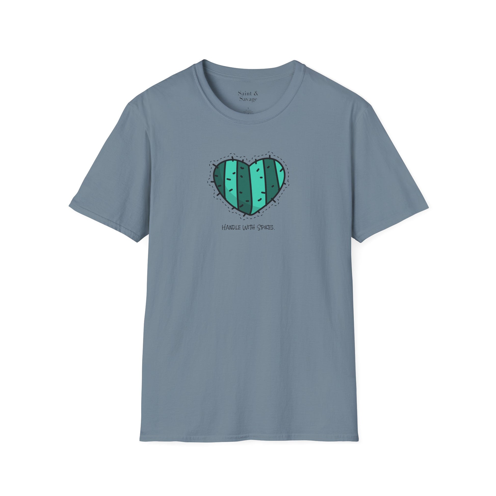 Pastel Cactus Heart Tee