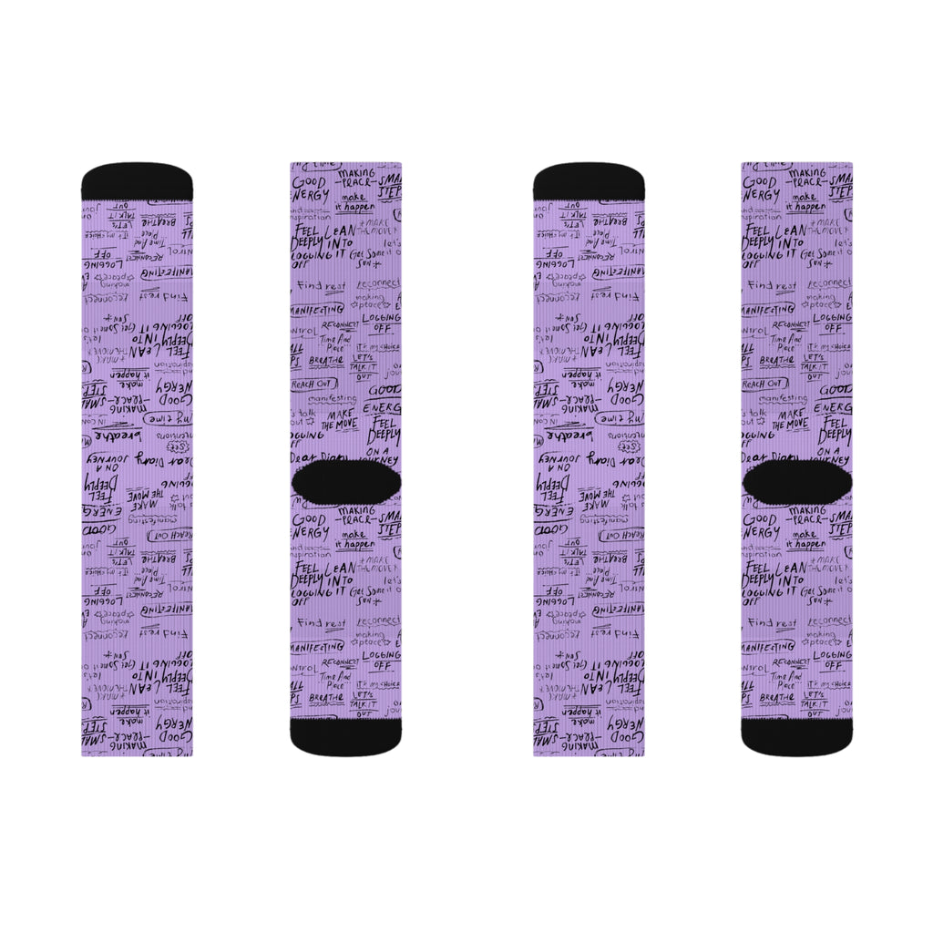 Inspirational Sublimation Socks