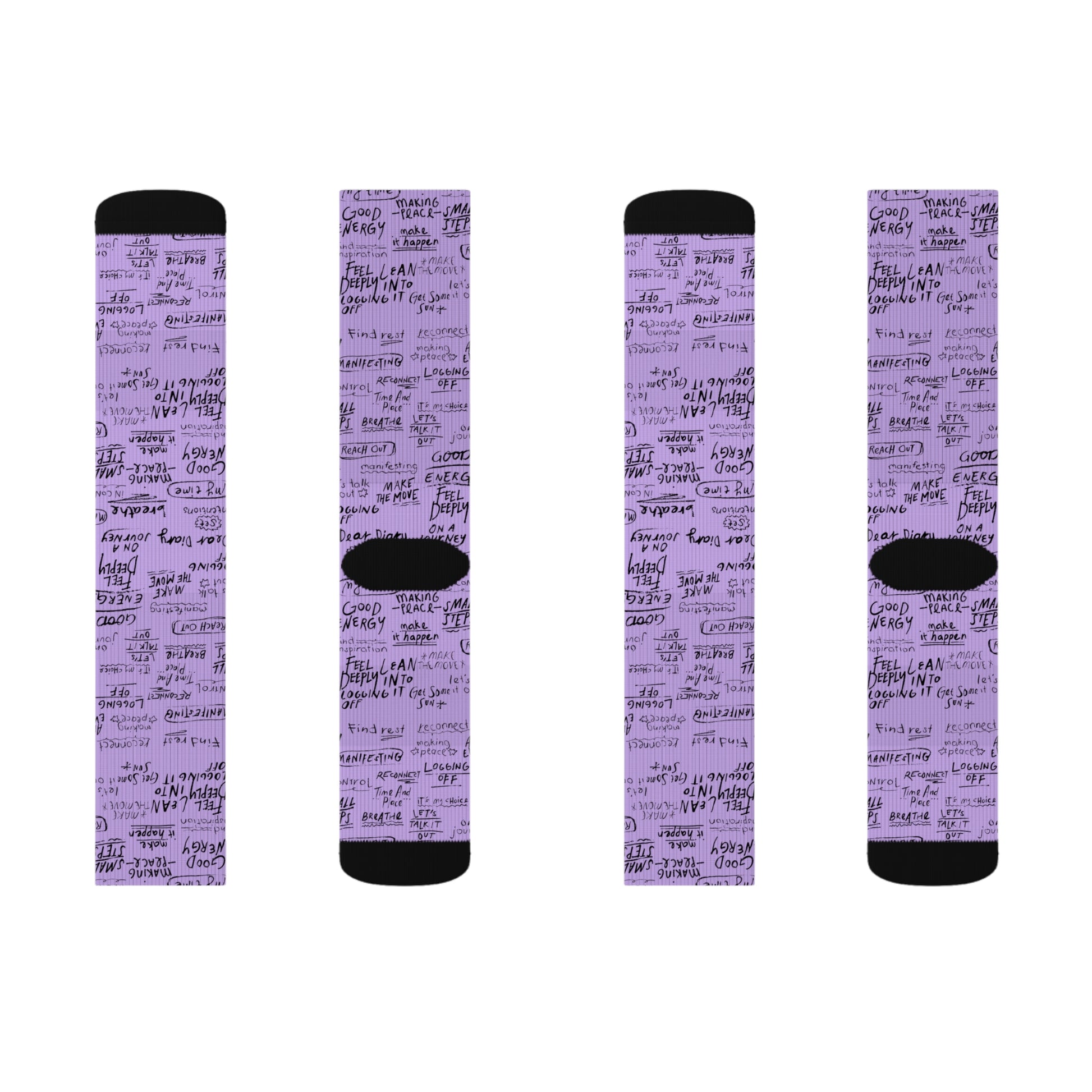 Inspirational Sublimation Socks