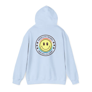 Pastel Smiley "Healing Is Still Progress" Hoodie