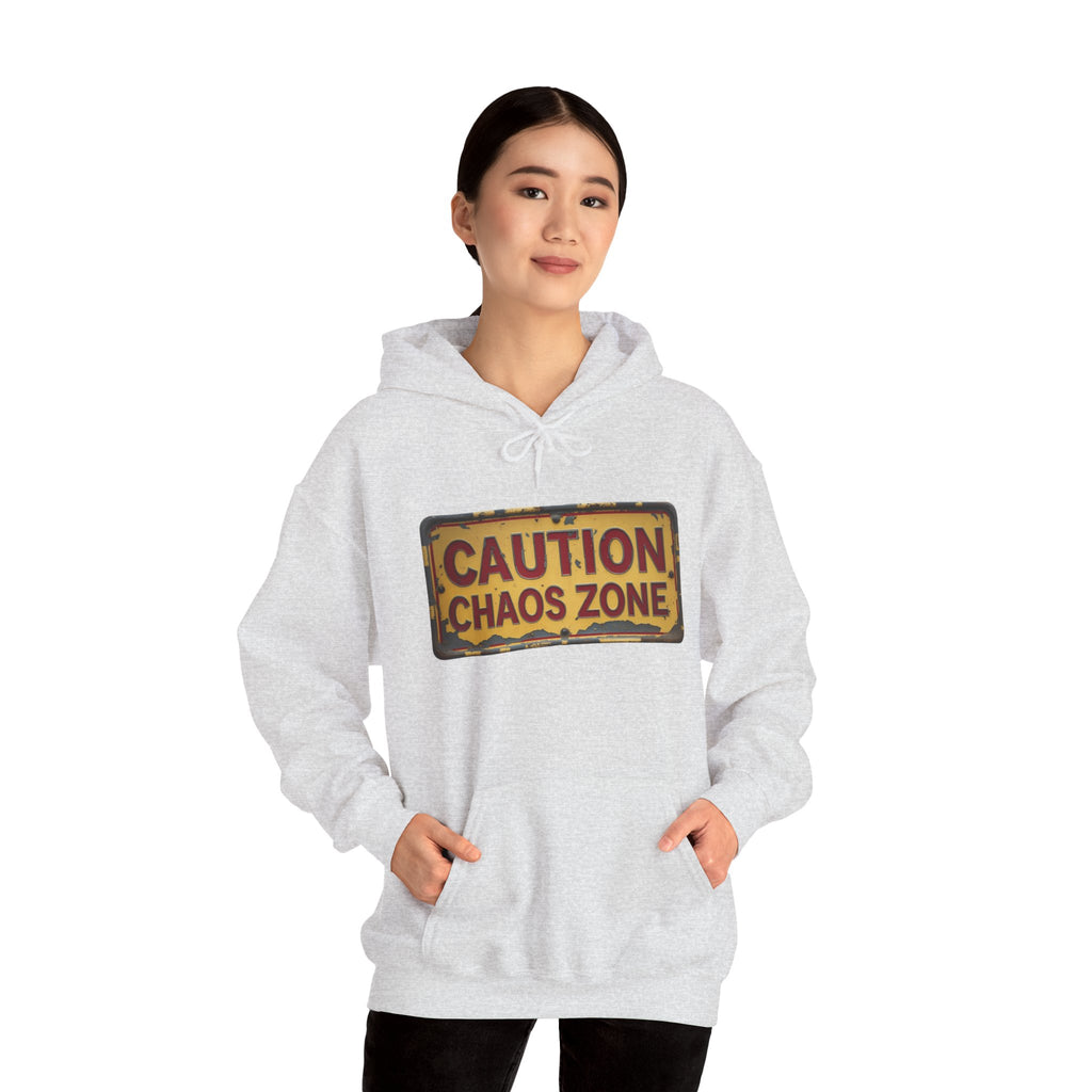 Caution Chaos Zone Hoodie