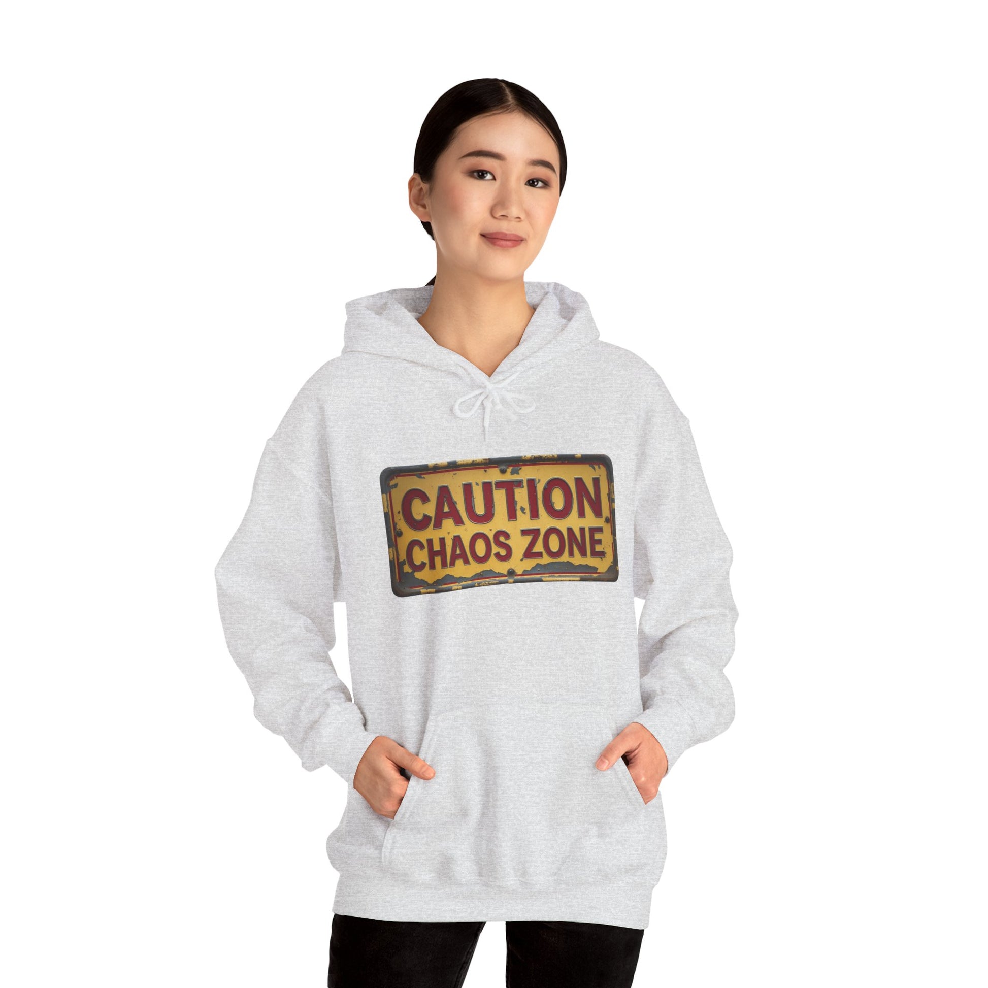 Caution Chaos Zone Hoodie