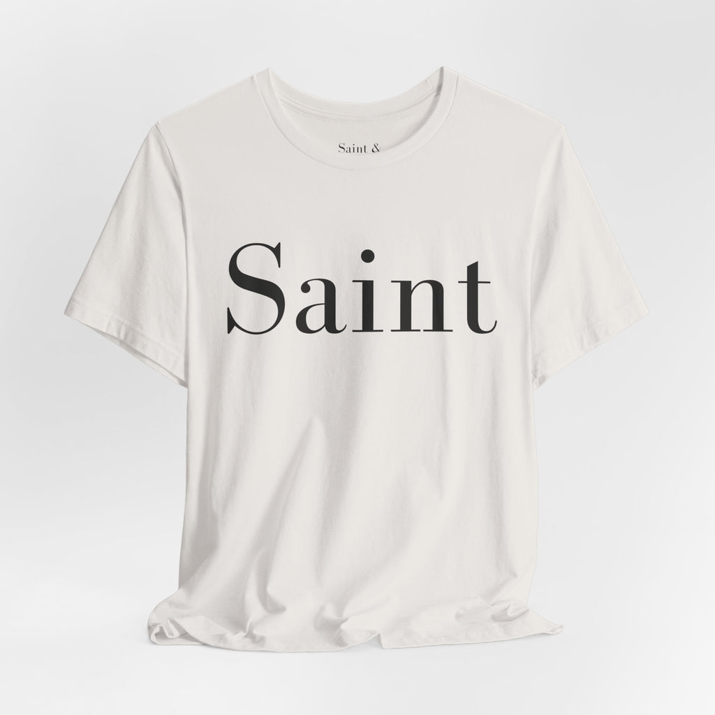 Vintage White "Saint" Tee
