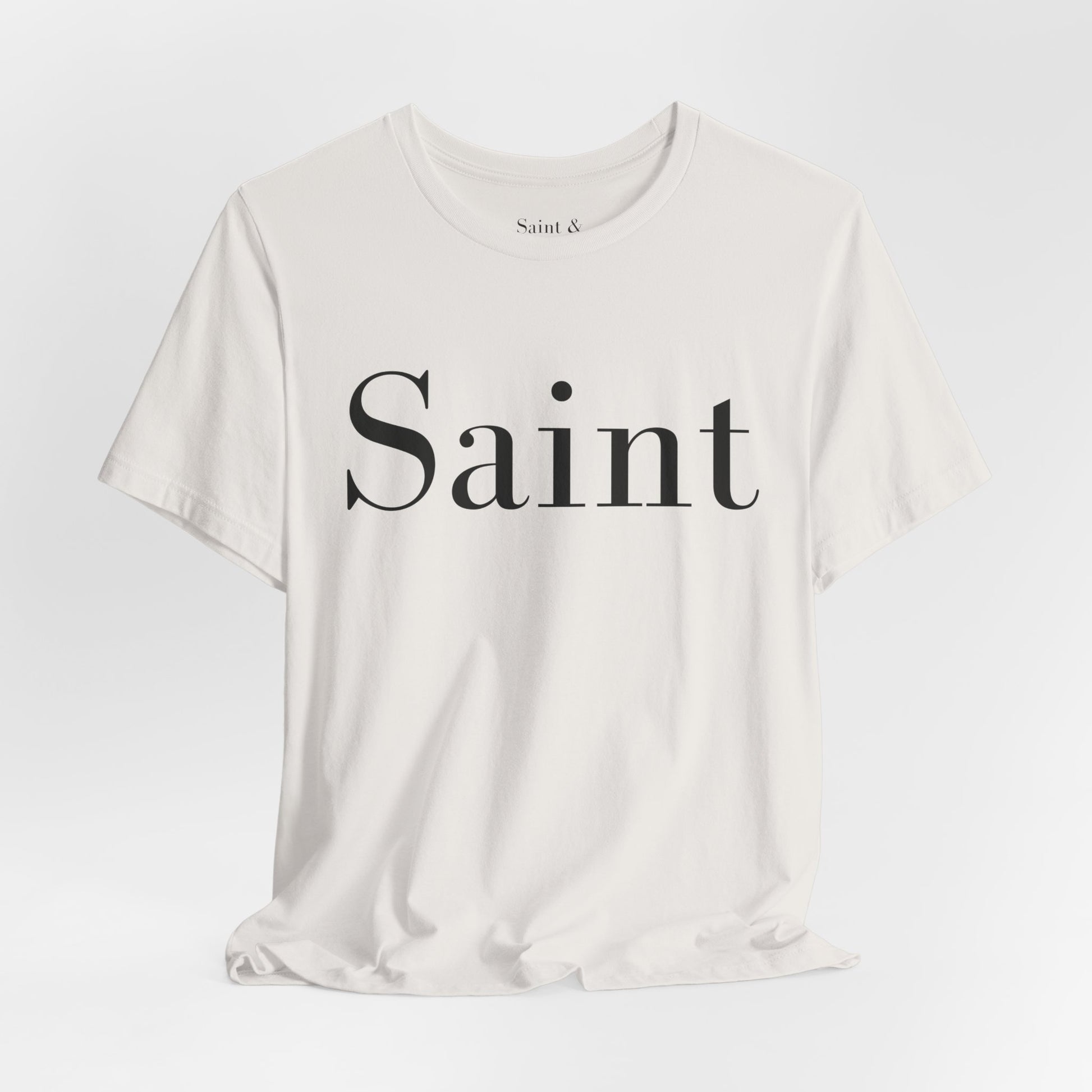 Vintage White "Saint" Tee