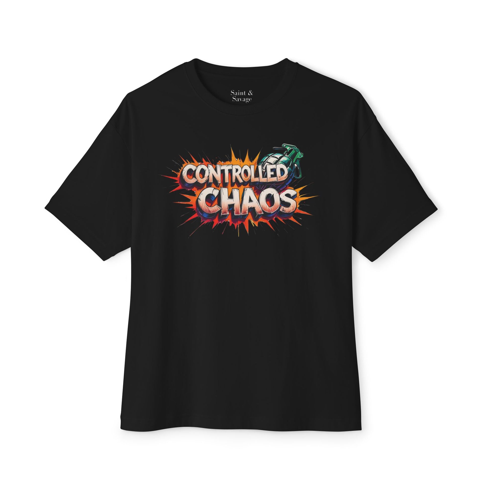 Exploding Chaos Oversized Tee