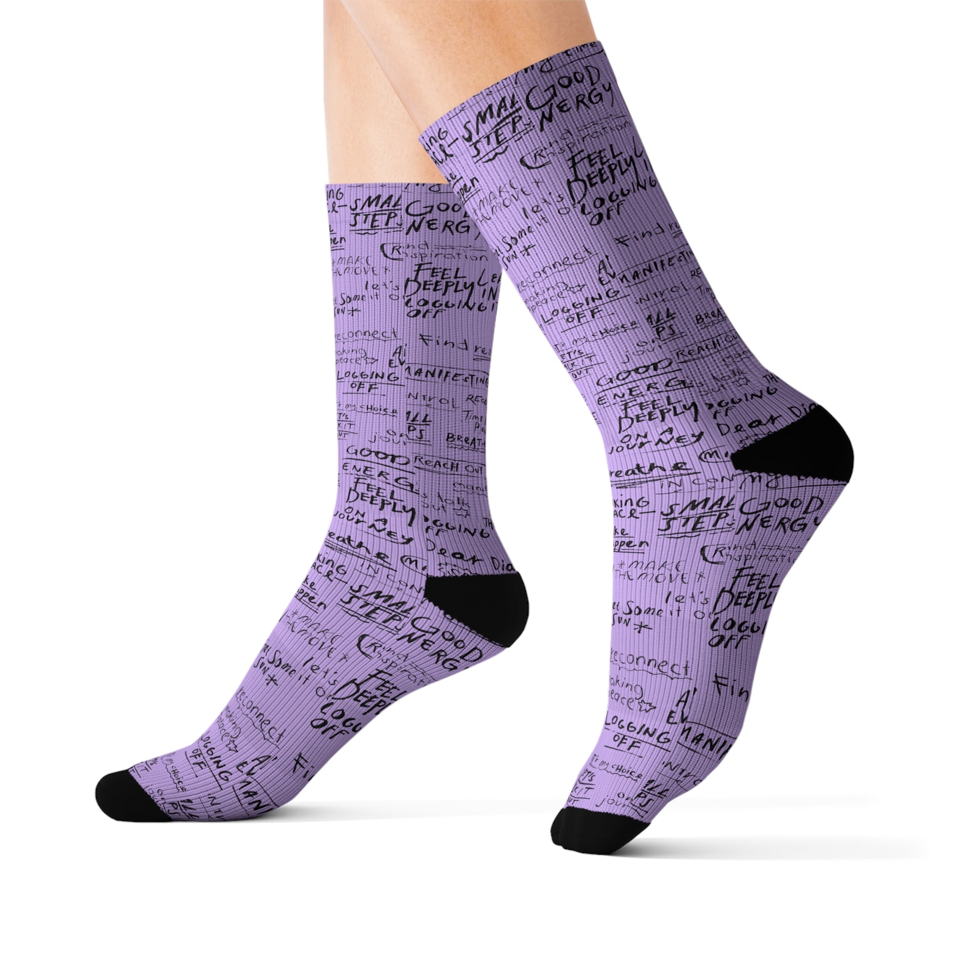 Inspirational Sublimation Socks