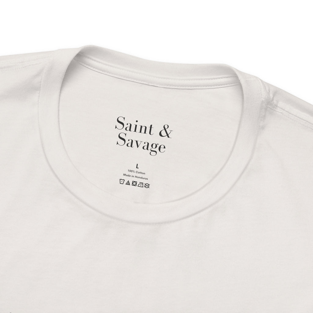 Vintage White "Saint" Tee
