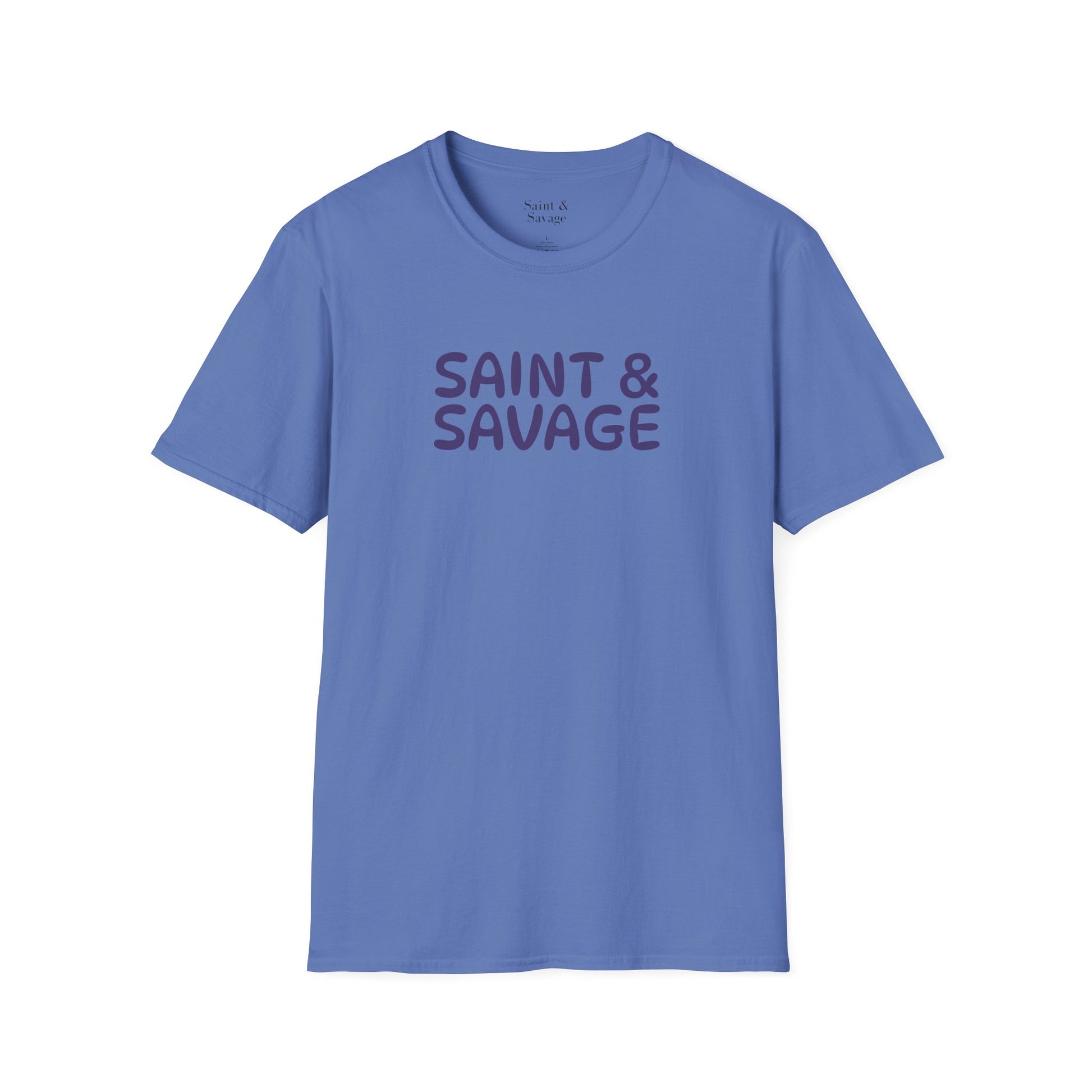 Pastel Saint & Savage Tee