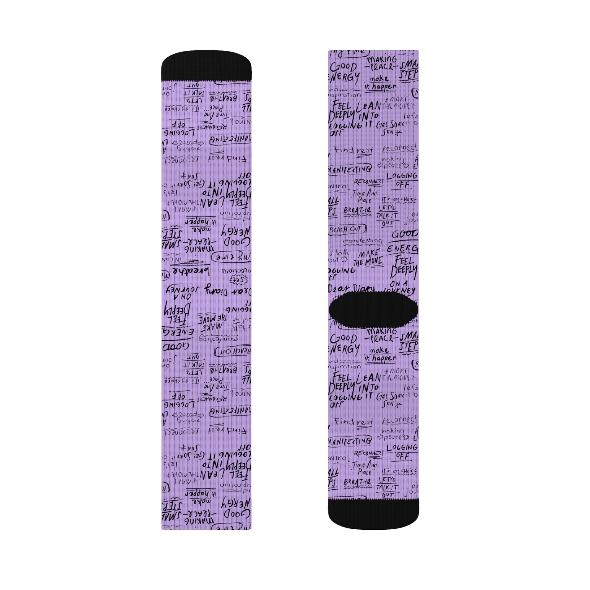 Inspirational Sublimation Socks