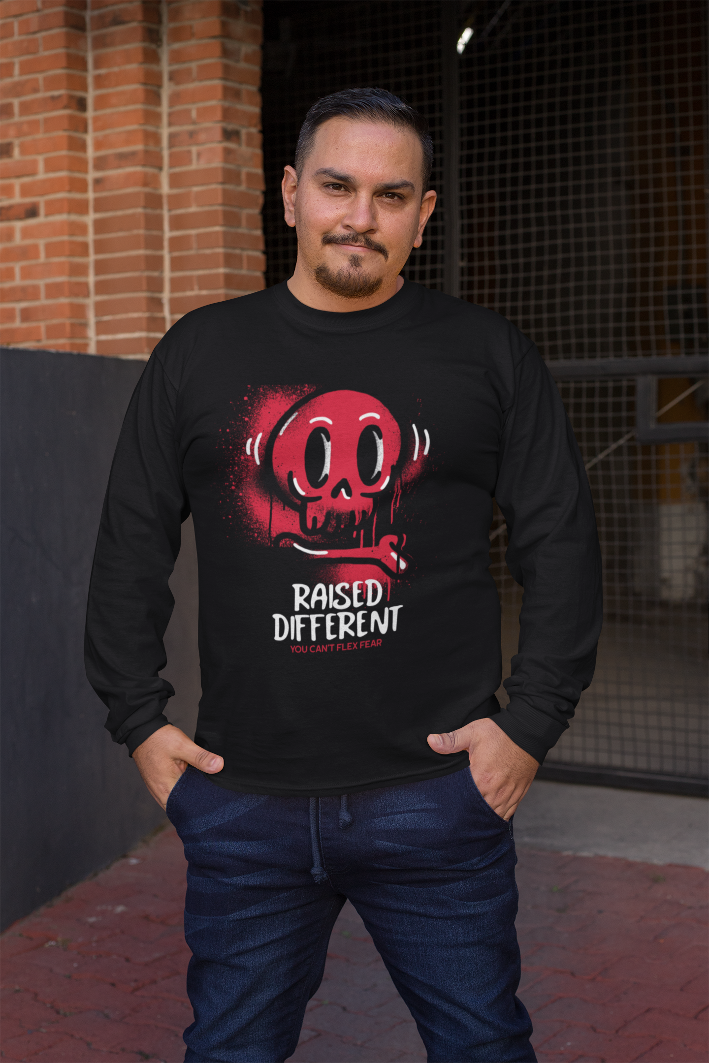 Raised Different Skull Tee