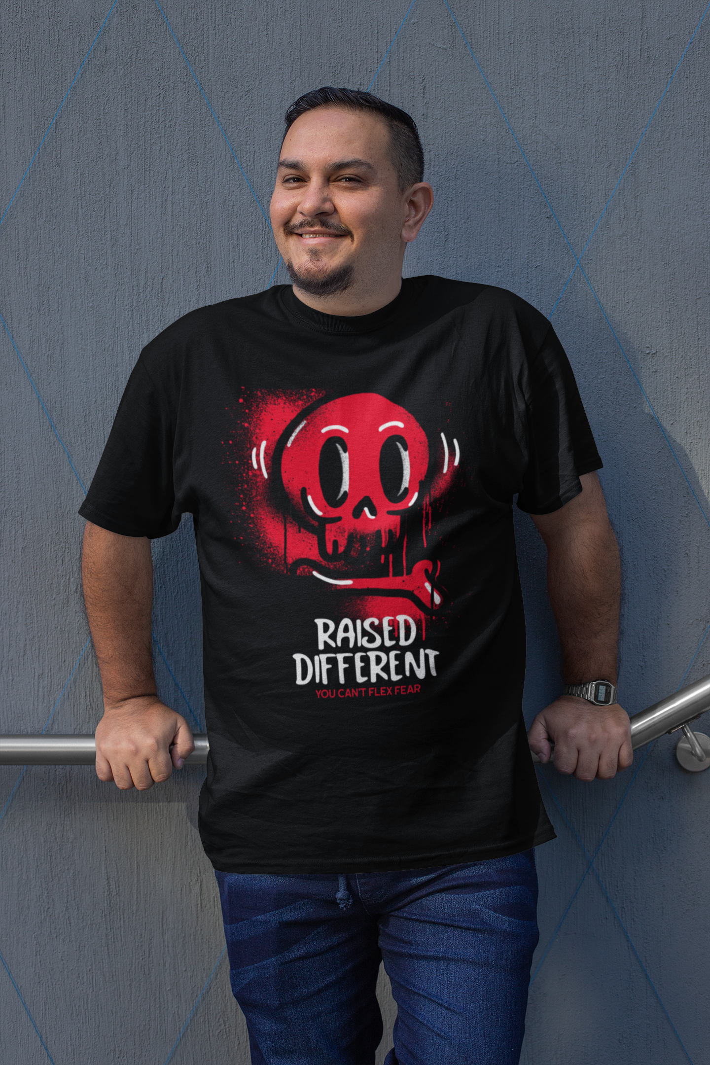 Raised Different Skull Tee