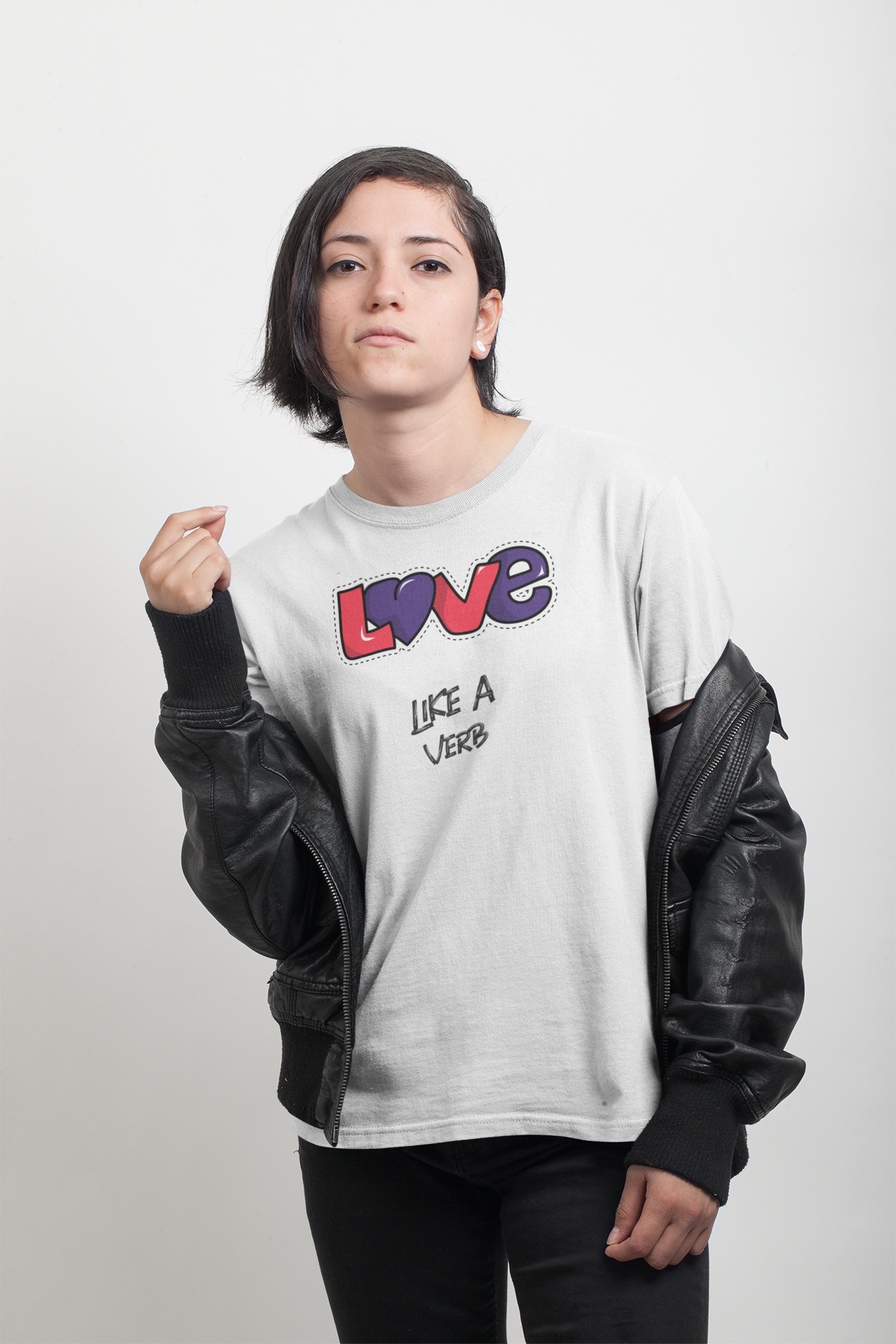 Love Like a Verb Tee