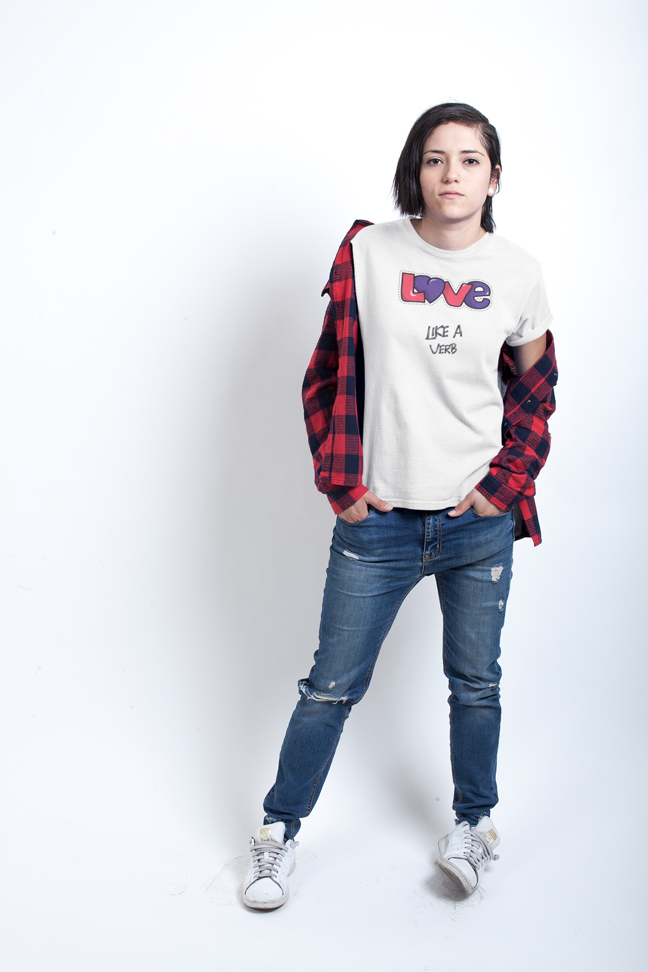 Love Like a Verb Tee