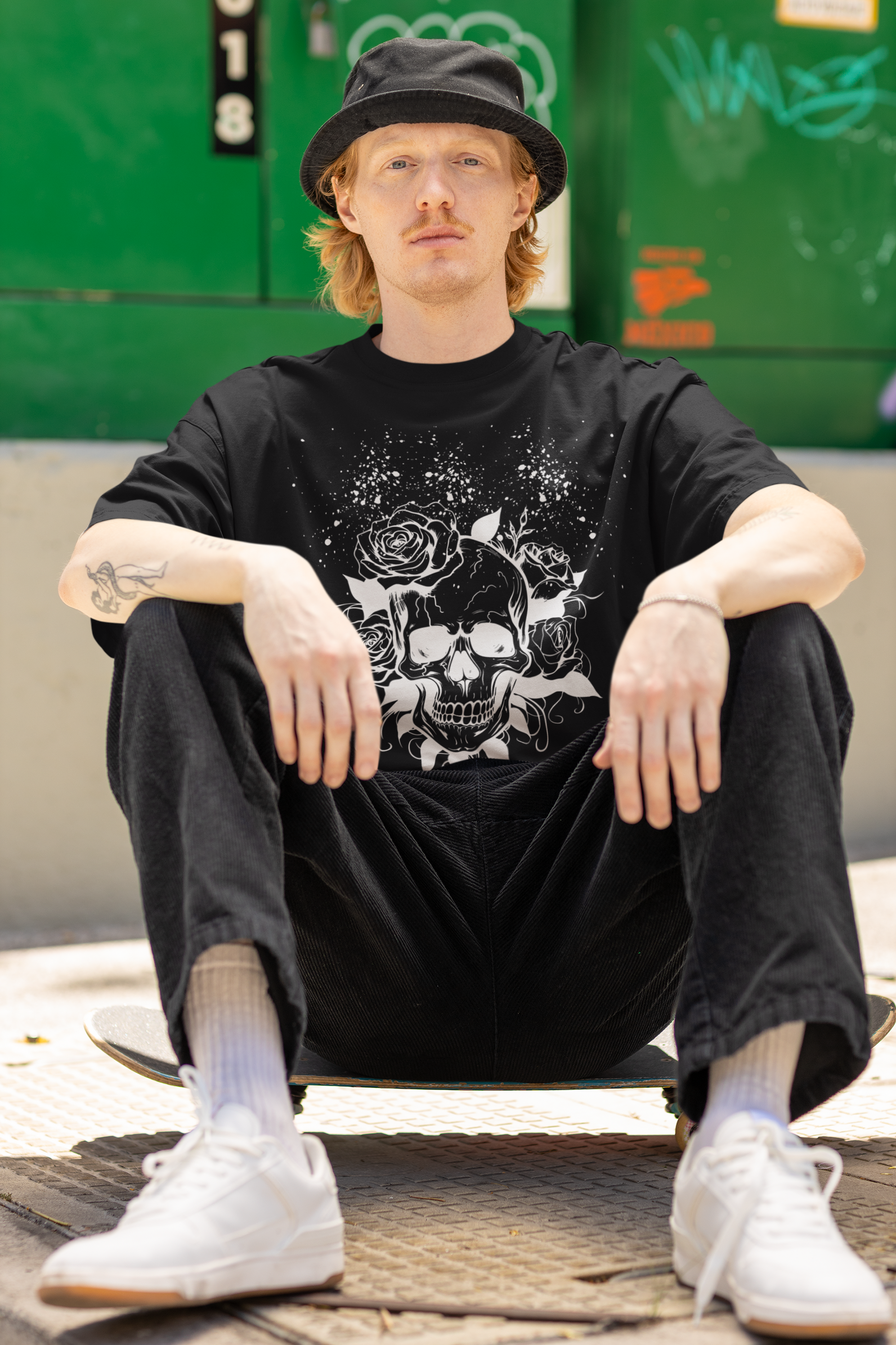 Don't beg, boss up. Oversized Tee