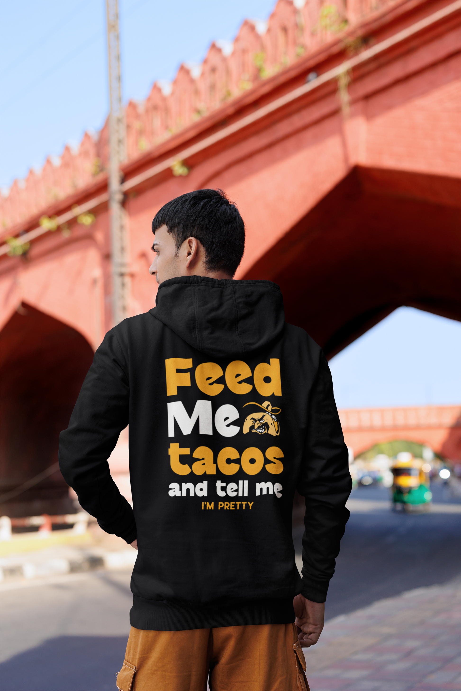 Feed Me Tacos Fleece Hoodie