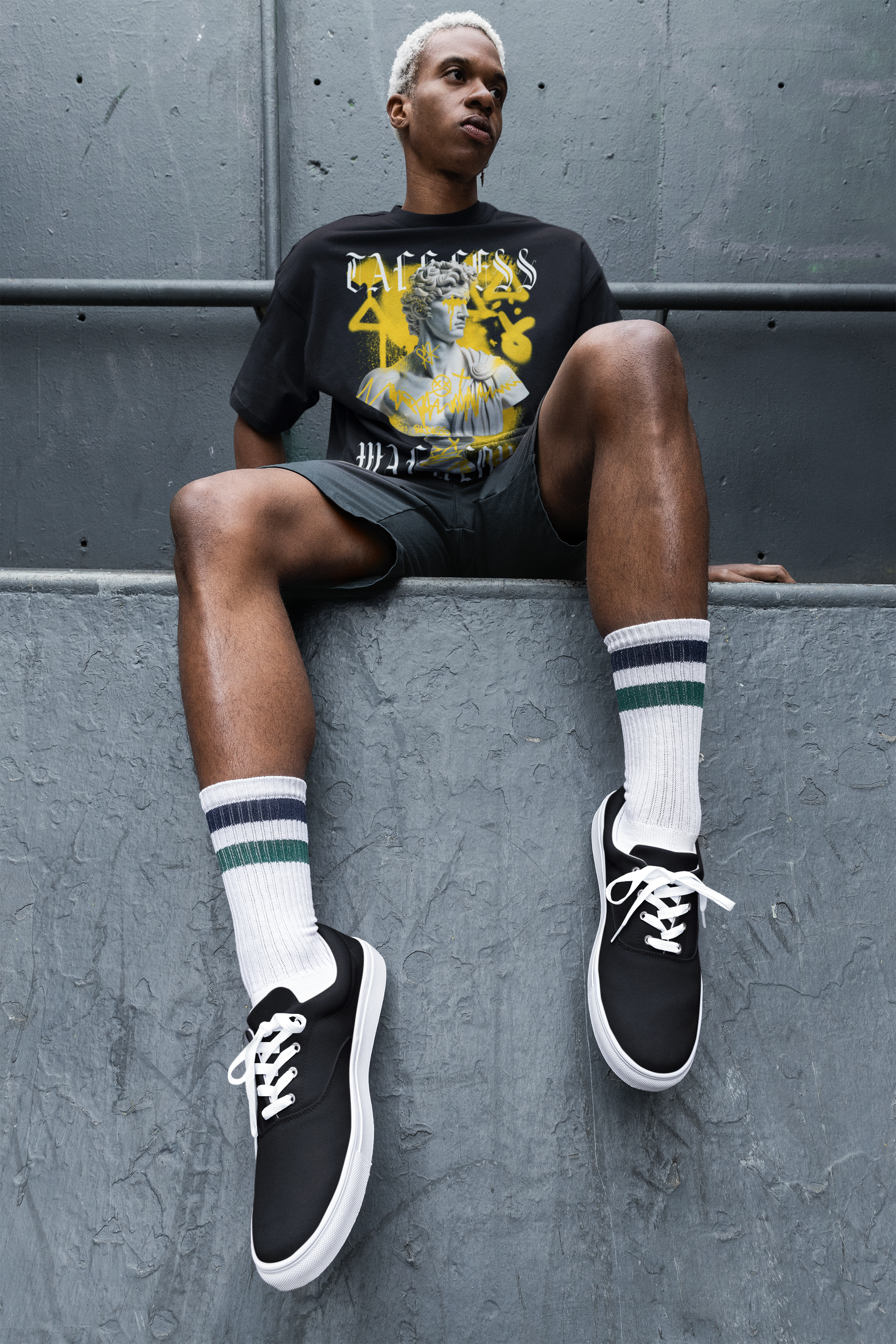Talk Less Walk Loud Oversized Tee