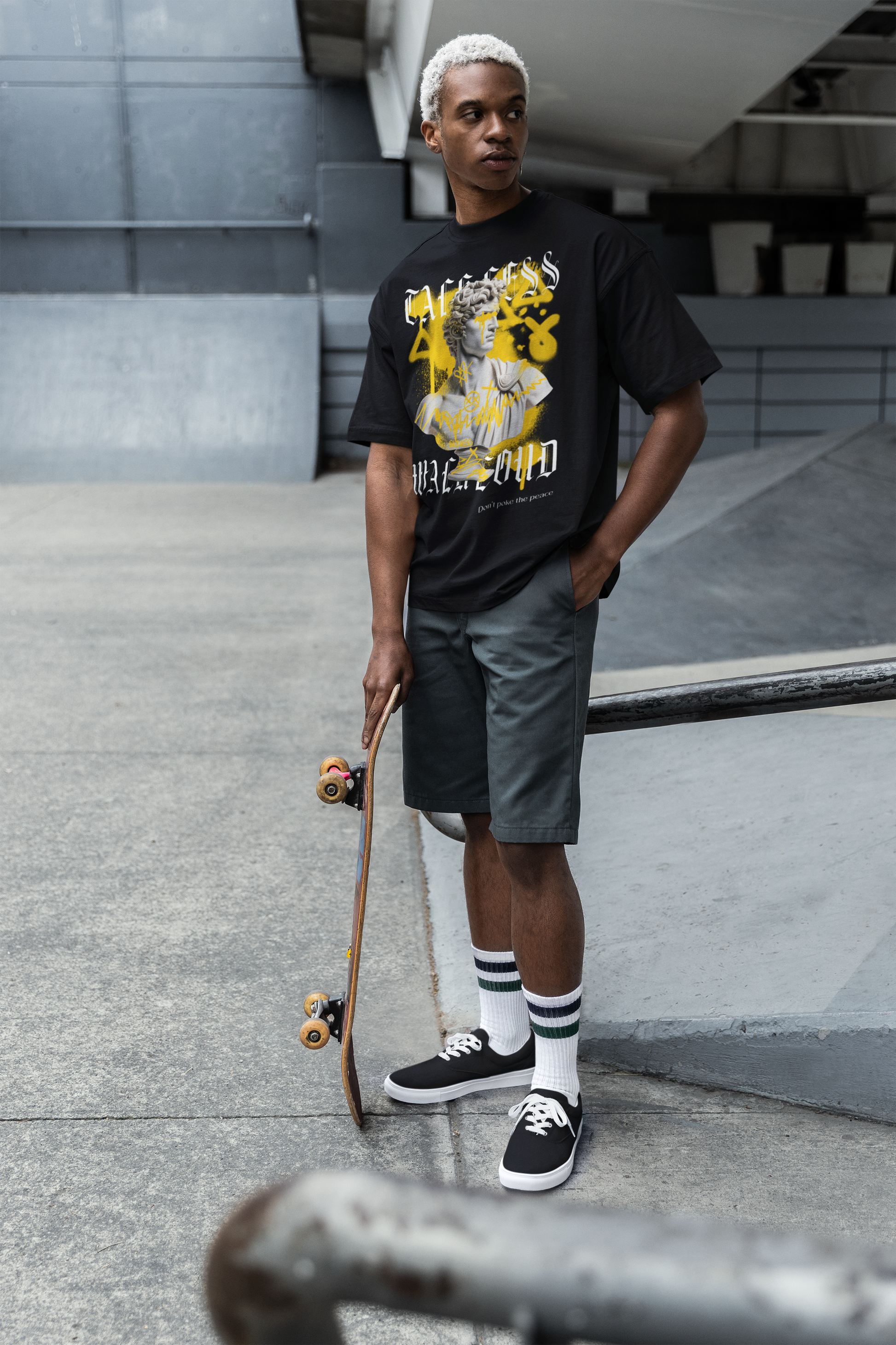 Talk Less Walk Loud Oversized Tee