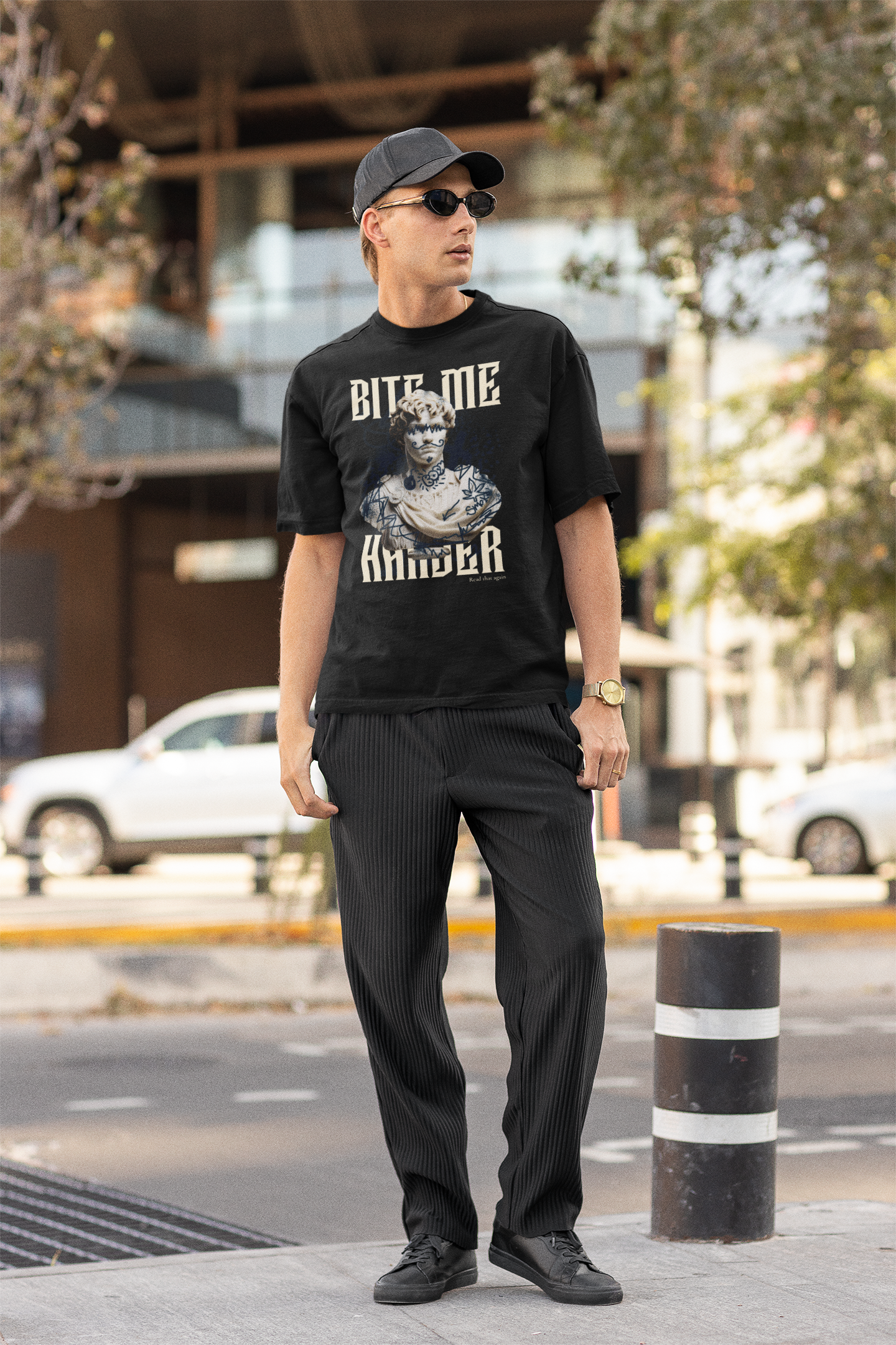 Bite Me Harder Oversized Tee