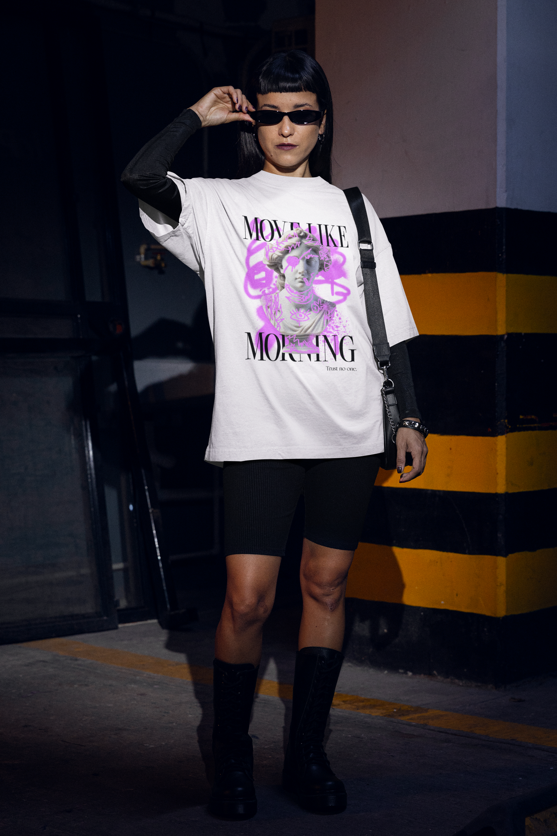 Move Like Morning Oversized Tee