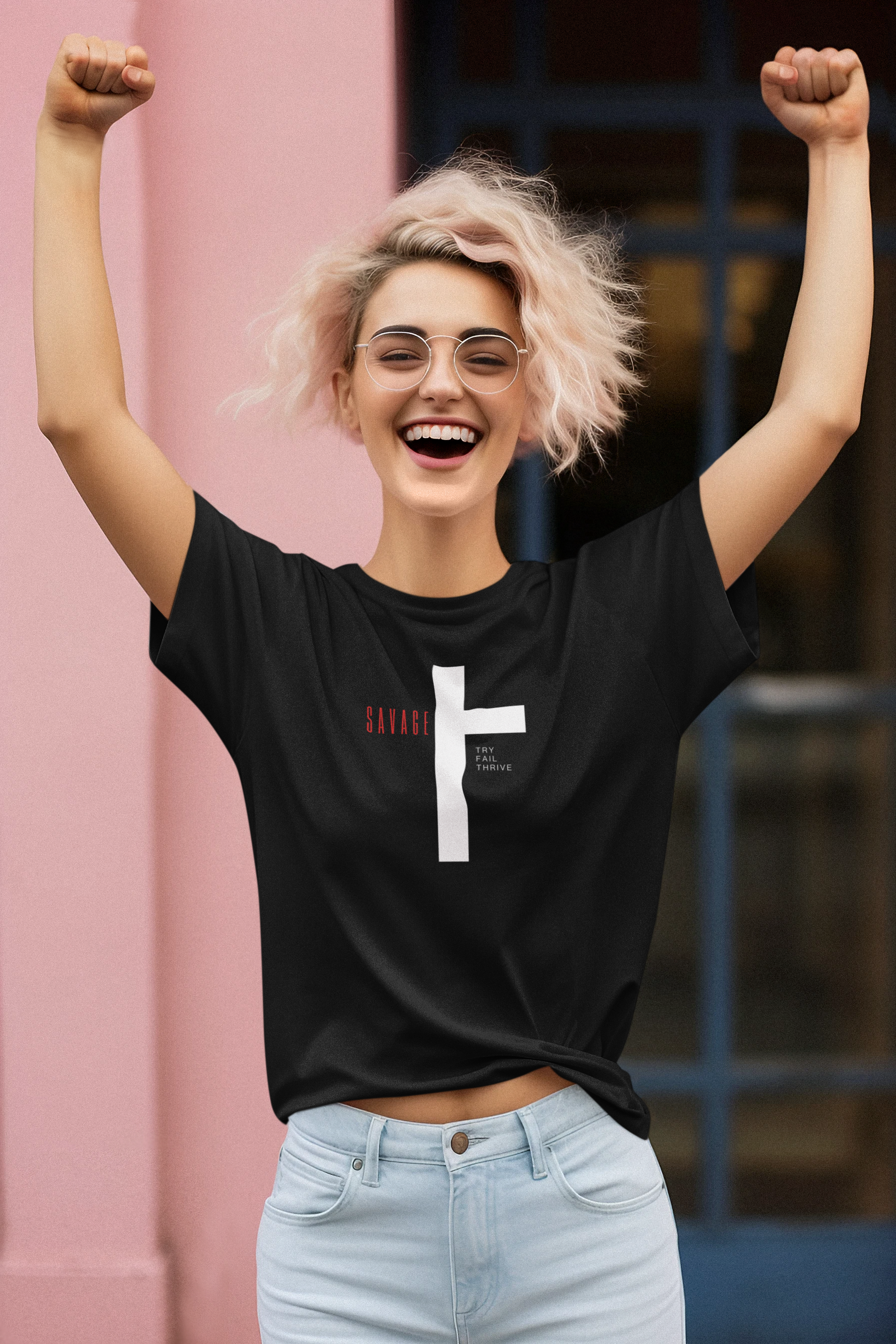 Try Fail Thrive Tee