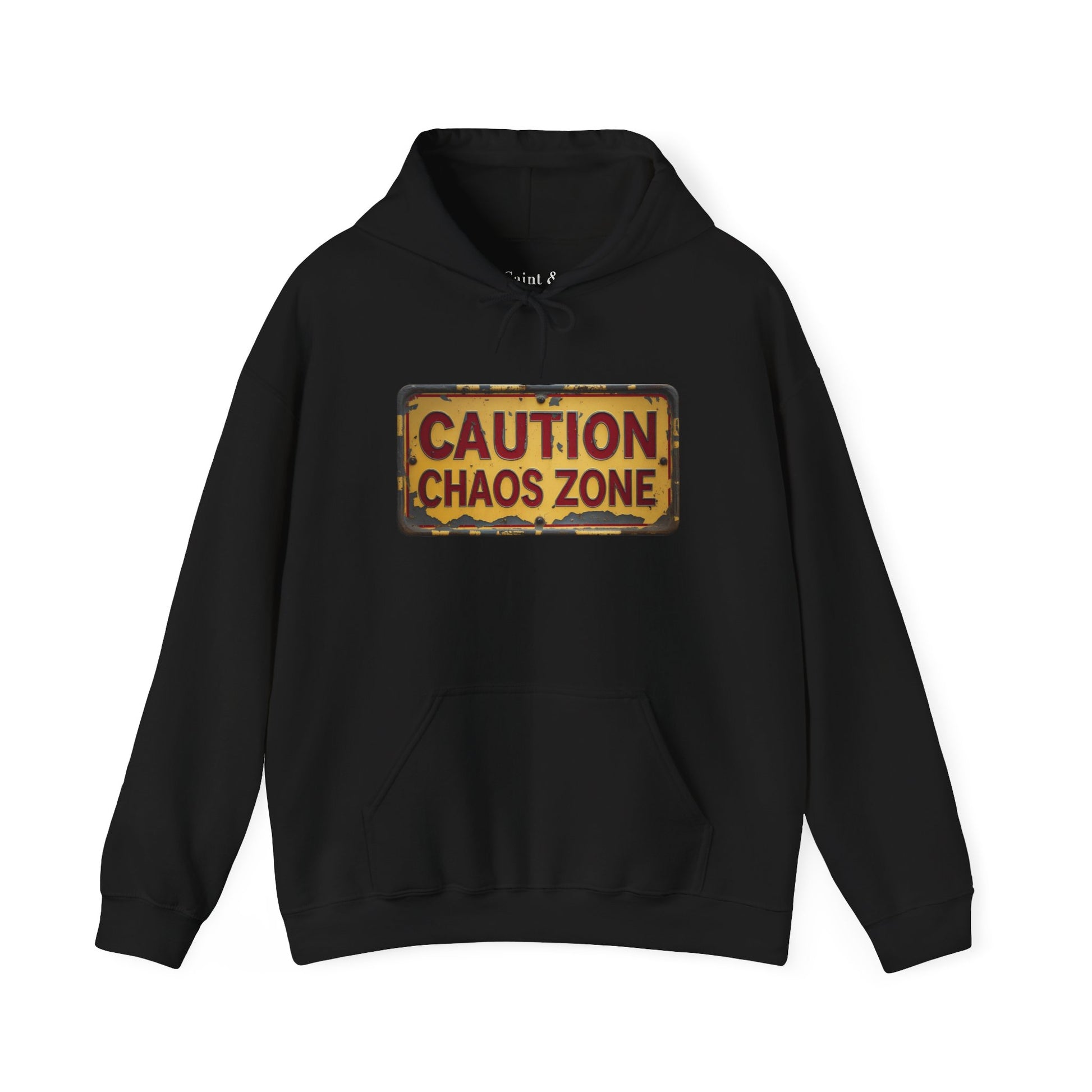 Caution Chaos Zone Hoodie