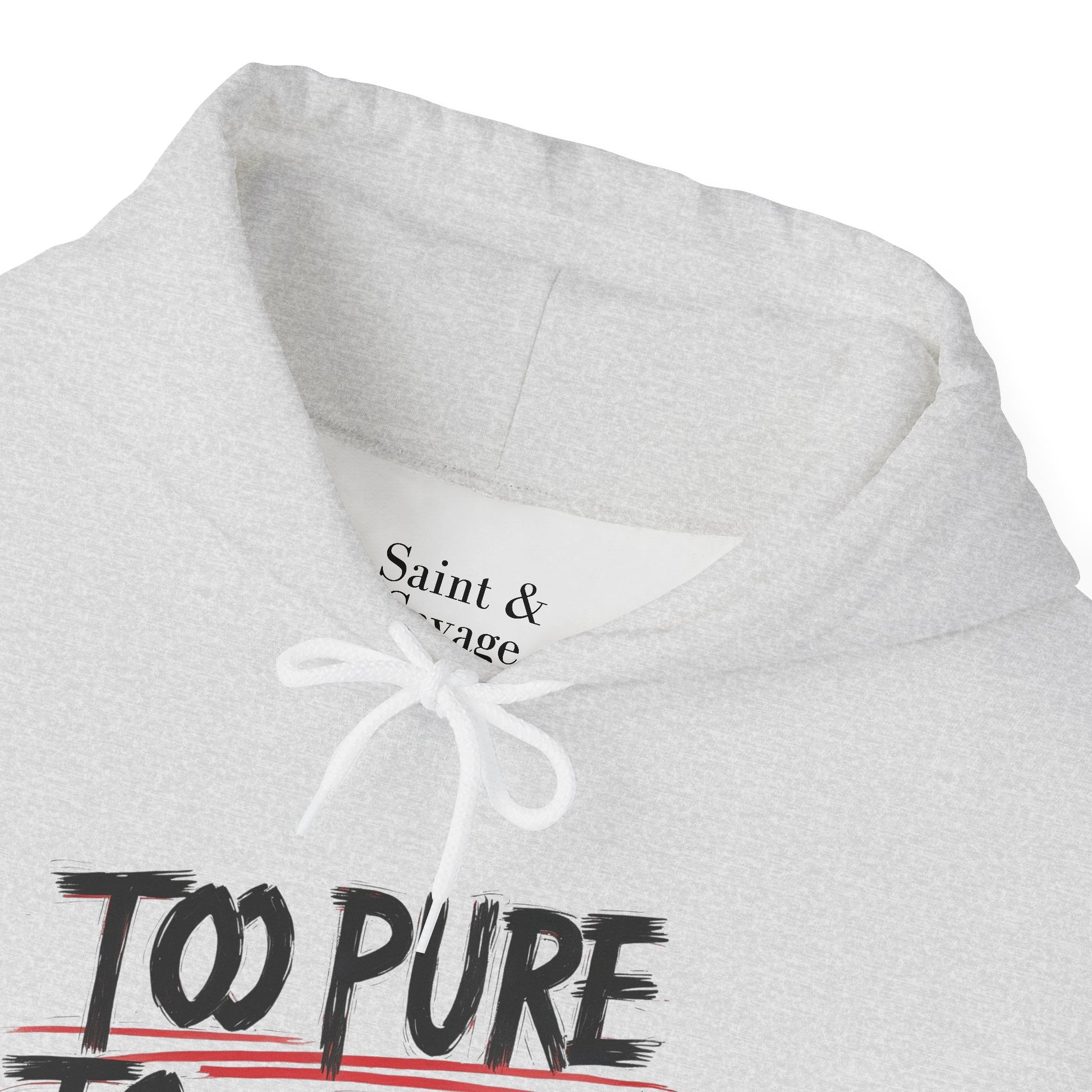 Too Pure To Obey Hoodie