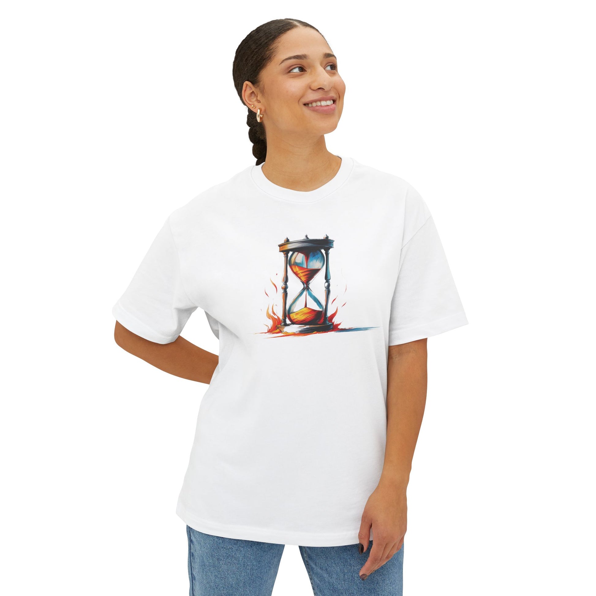 Fire The Hour Oversized Tee