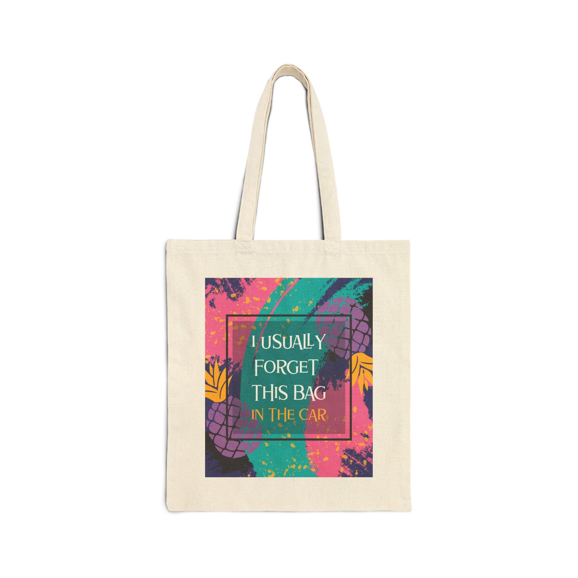 Cotton Canvas Tote Bag
