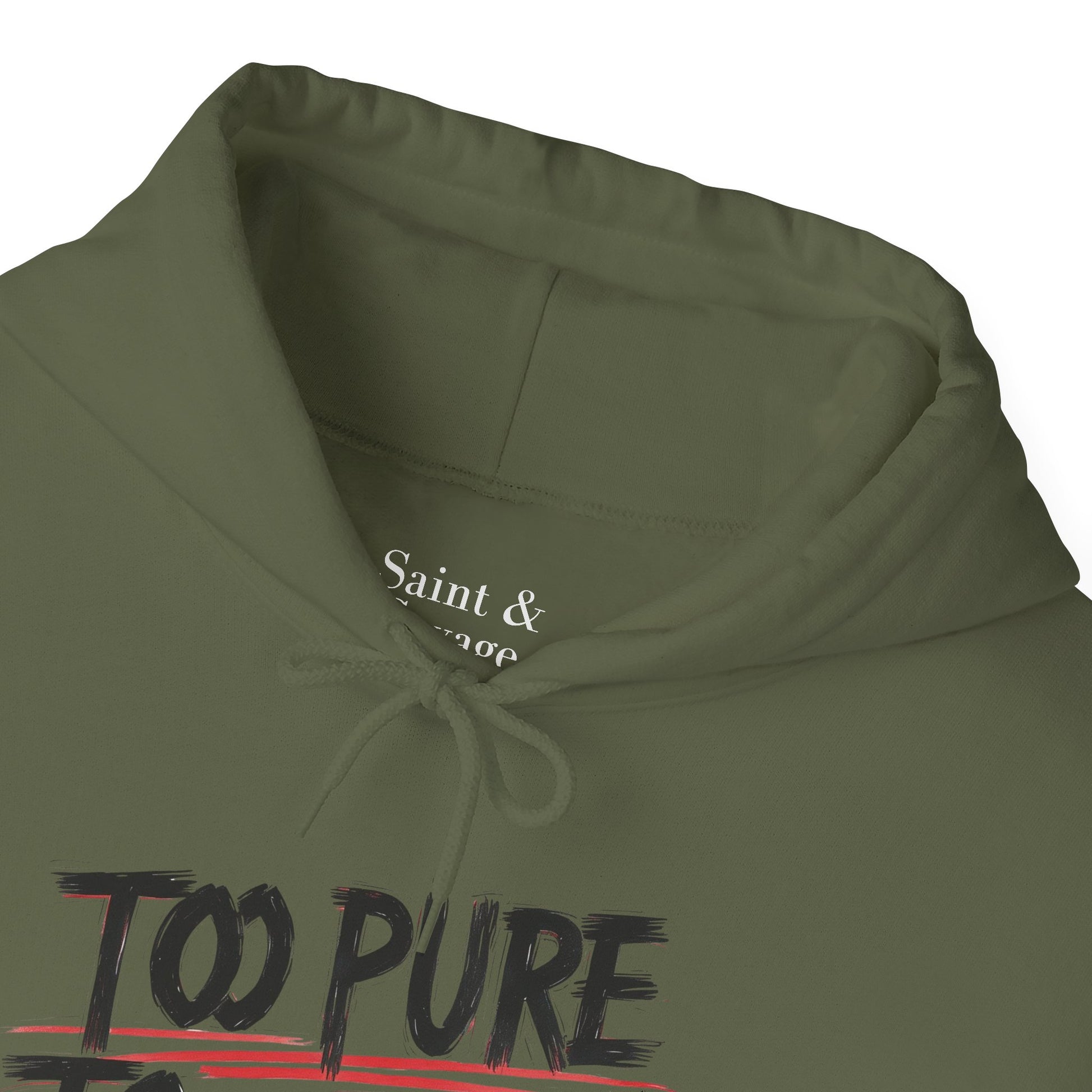 Too Pure To Obey Hoodie
