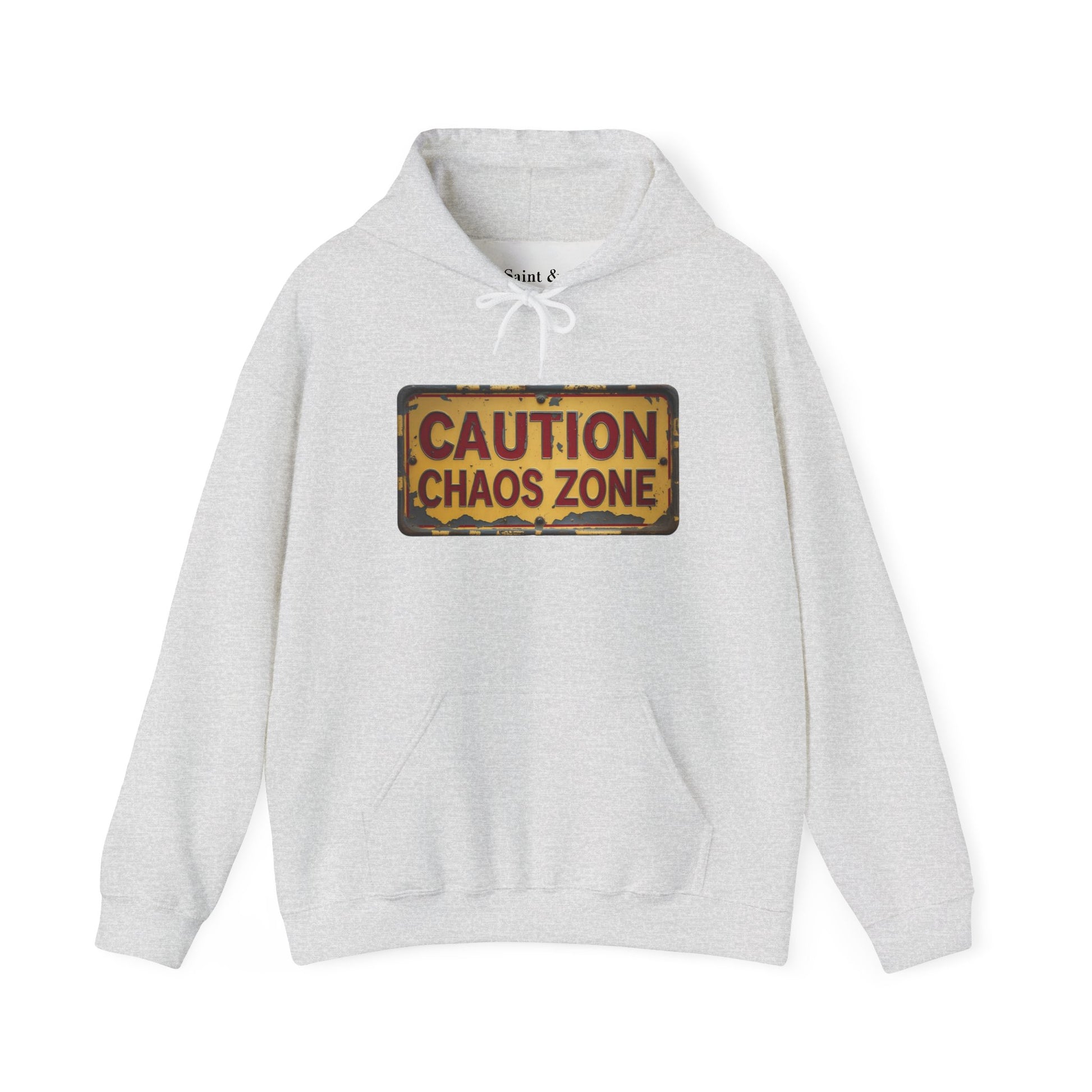 Caution Chaos Zone Hoodie