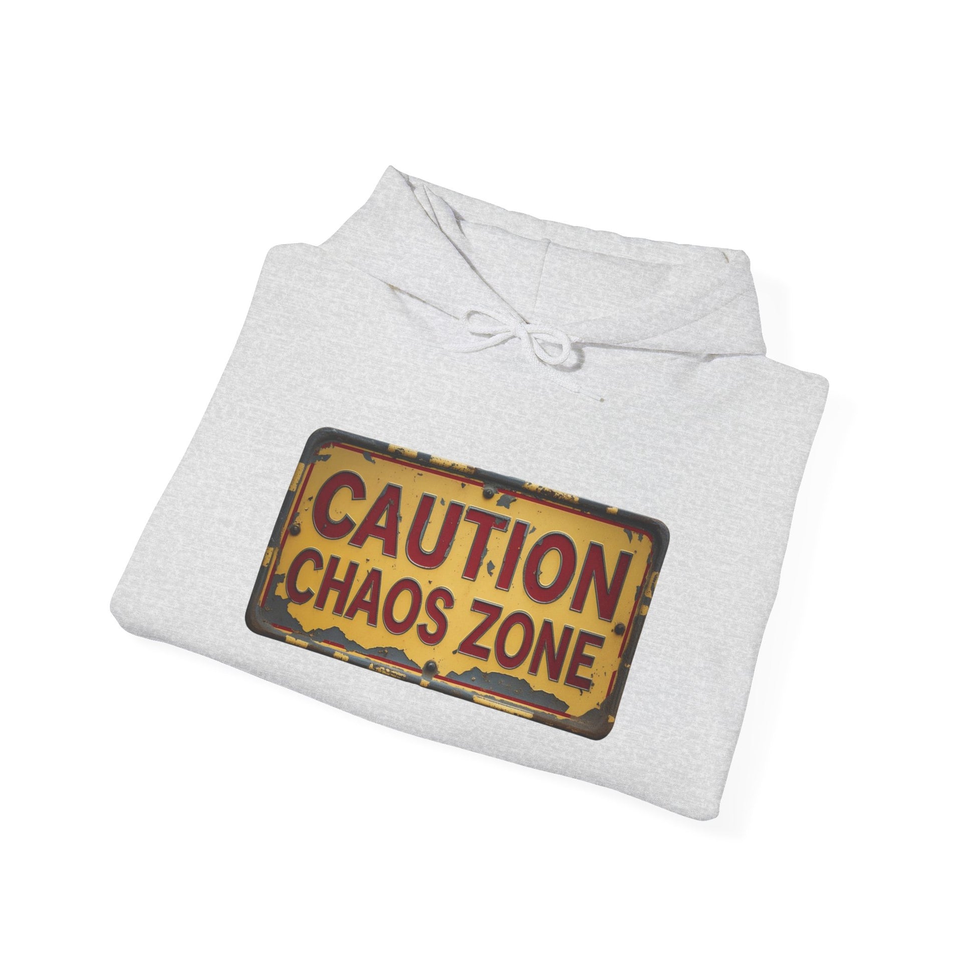 Caution Chaos Zone Hoodie